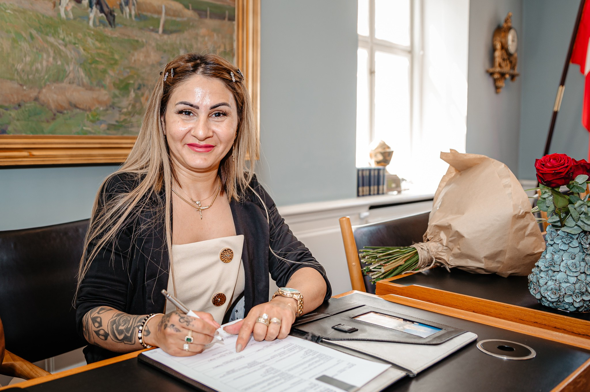 Cununie civilă în Randers. DanFotograf.dk