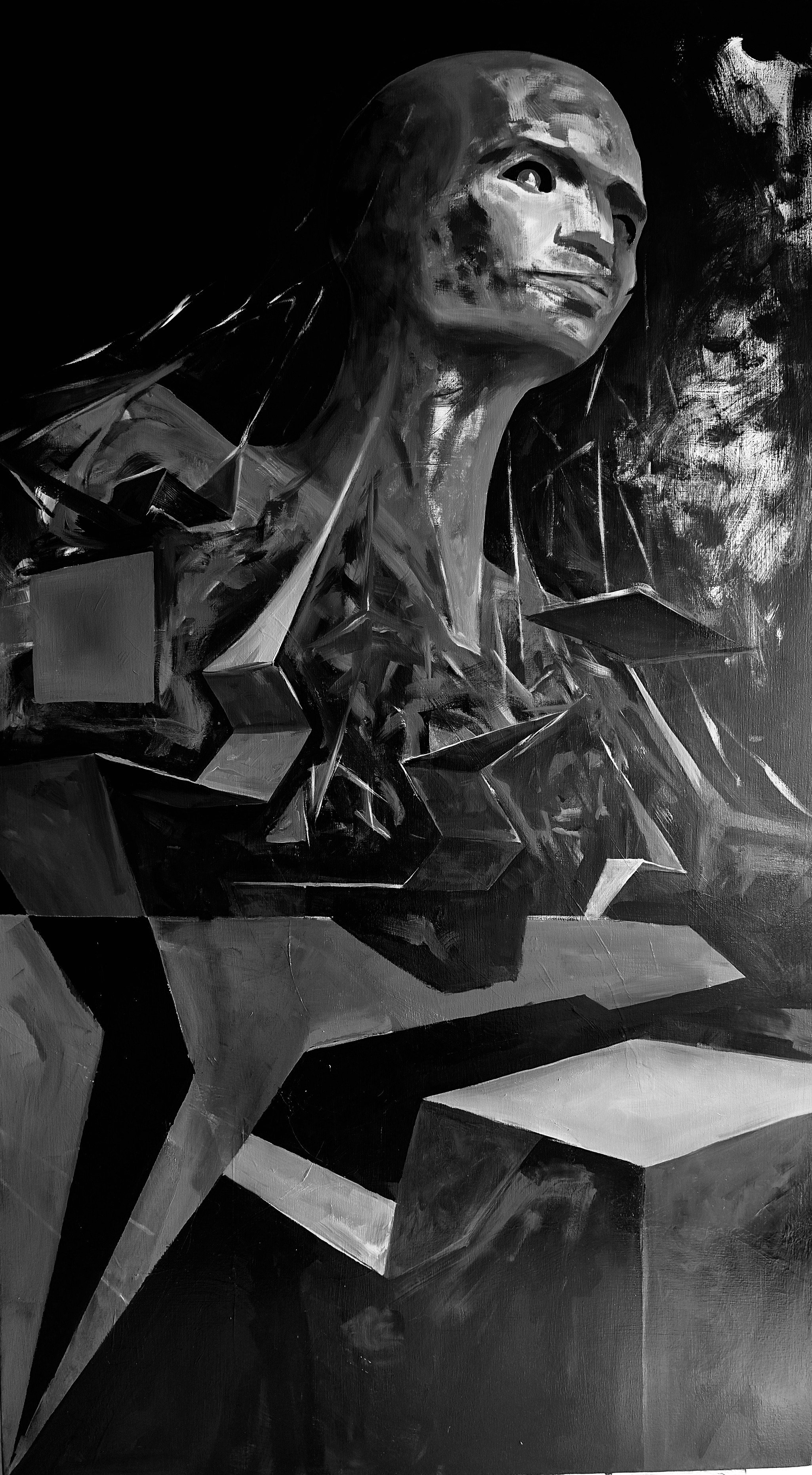 Paintings. Fermented Solipsism artist & documentary photographer in California