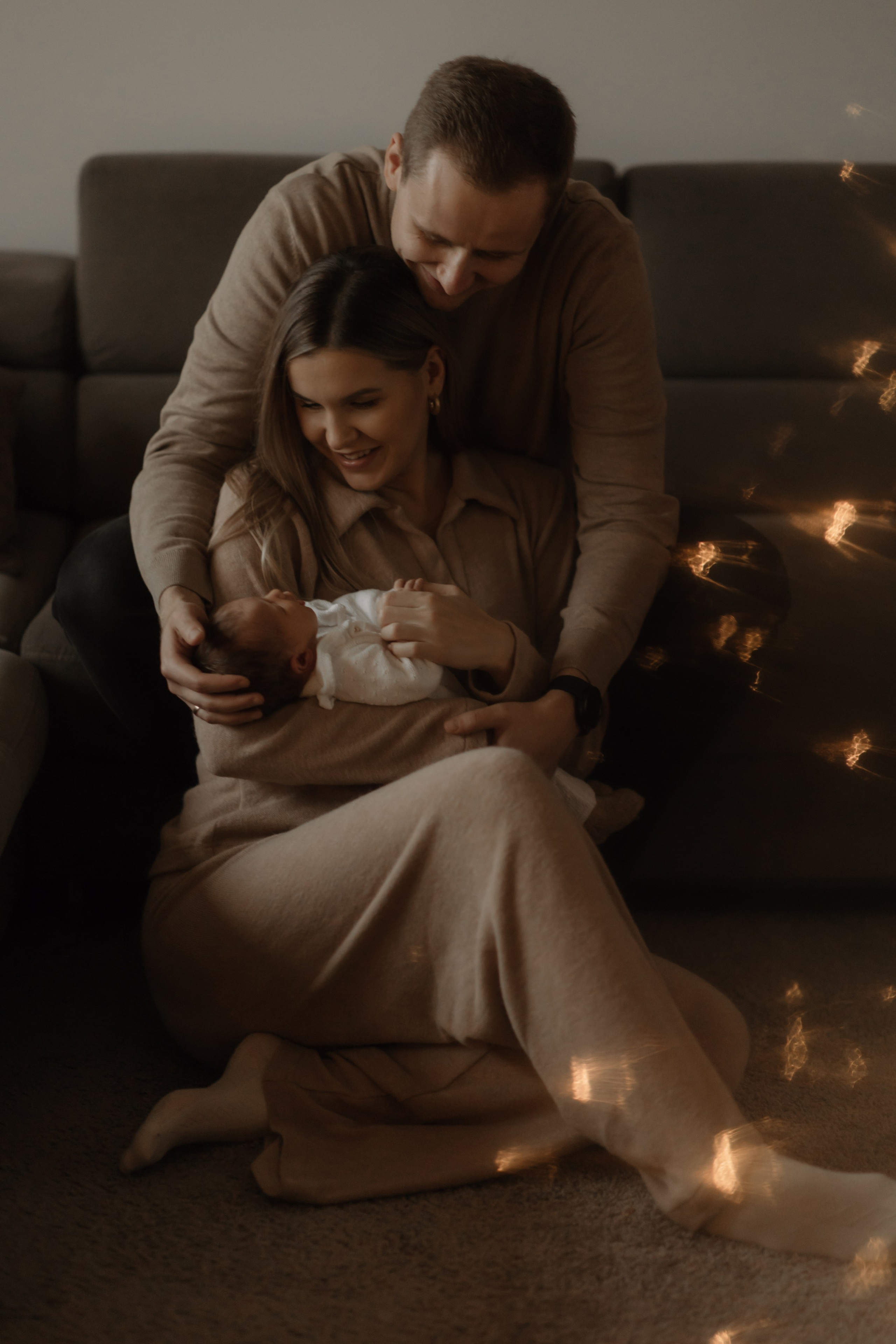 Newborn šeimos fotosesija | NAMAI. Vestuvių ir šeimų fotografė Lena Bondarenko / belove photo