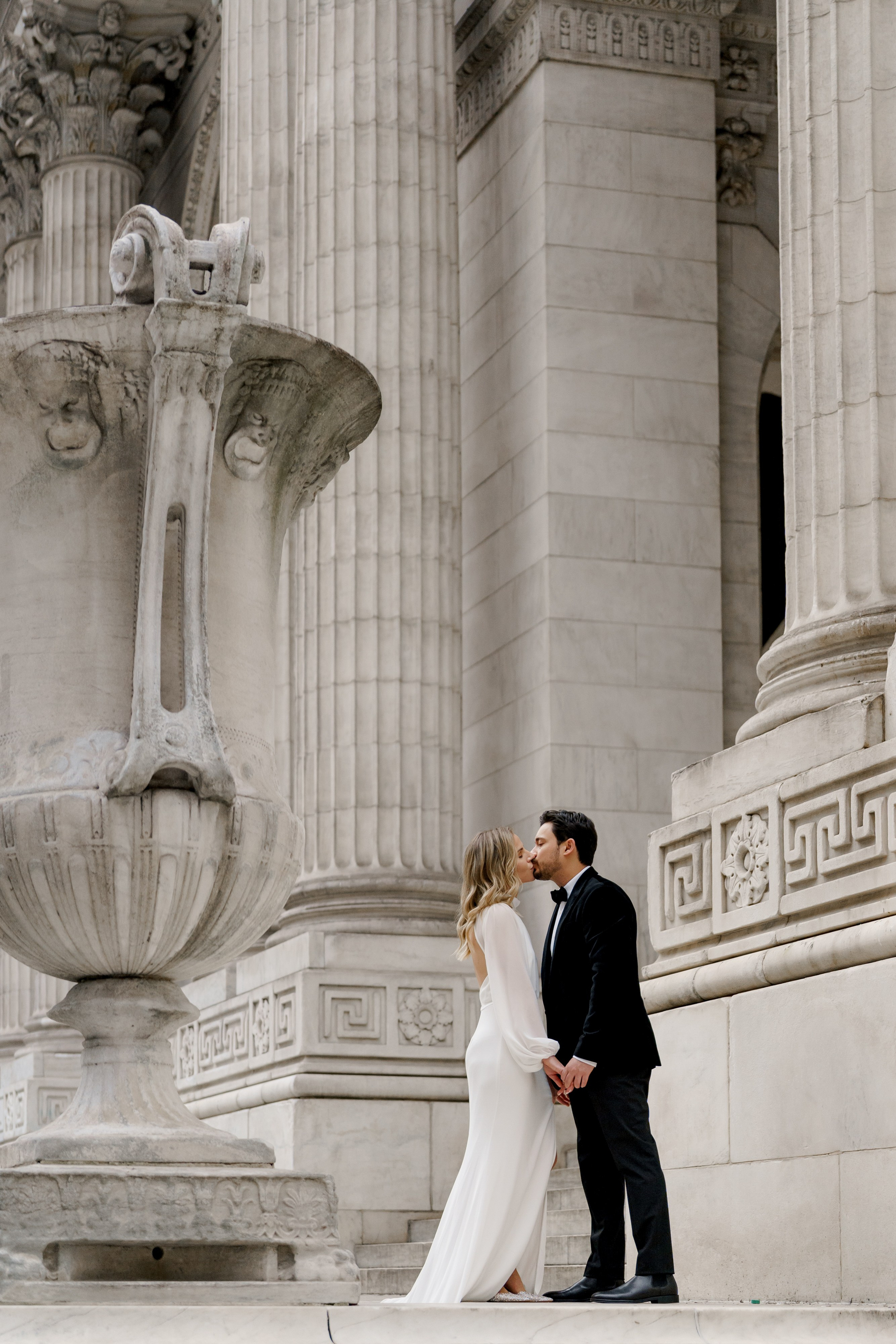 Caroline and Brendan’s Museum MET and Library Engagement Shoot. Wedding photographer and videographer New York | New Jersey