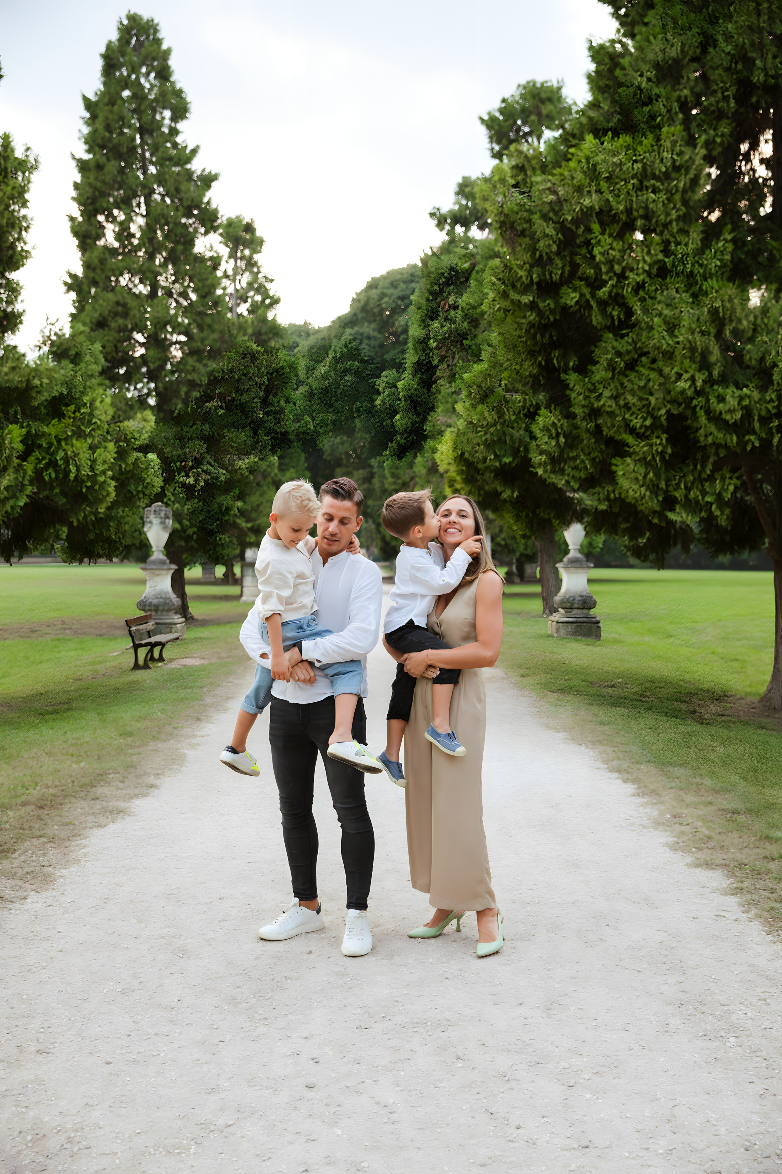 Maggie e la sua bellissima famiglia. Luci e Capricci Photography
