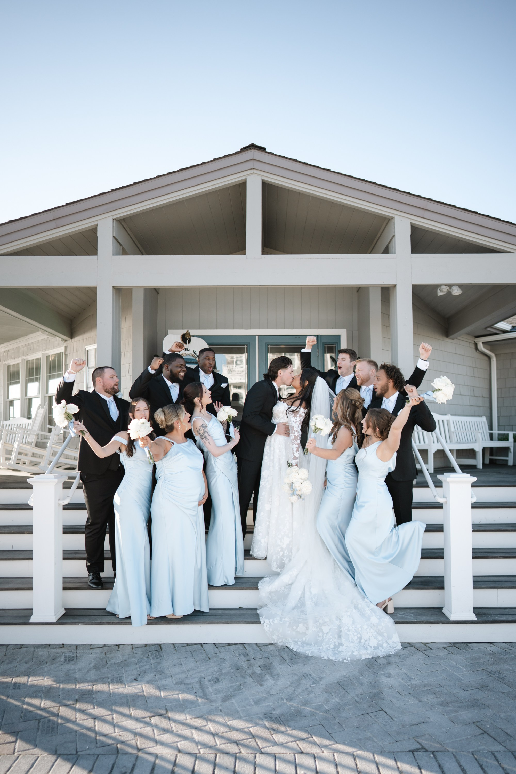 Christina and Ryan’s wedding. Long Beach Island, NJ. Portrait and wedding photographer in New York