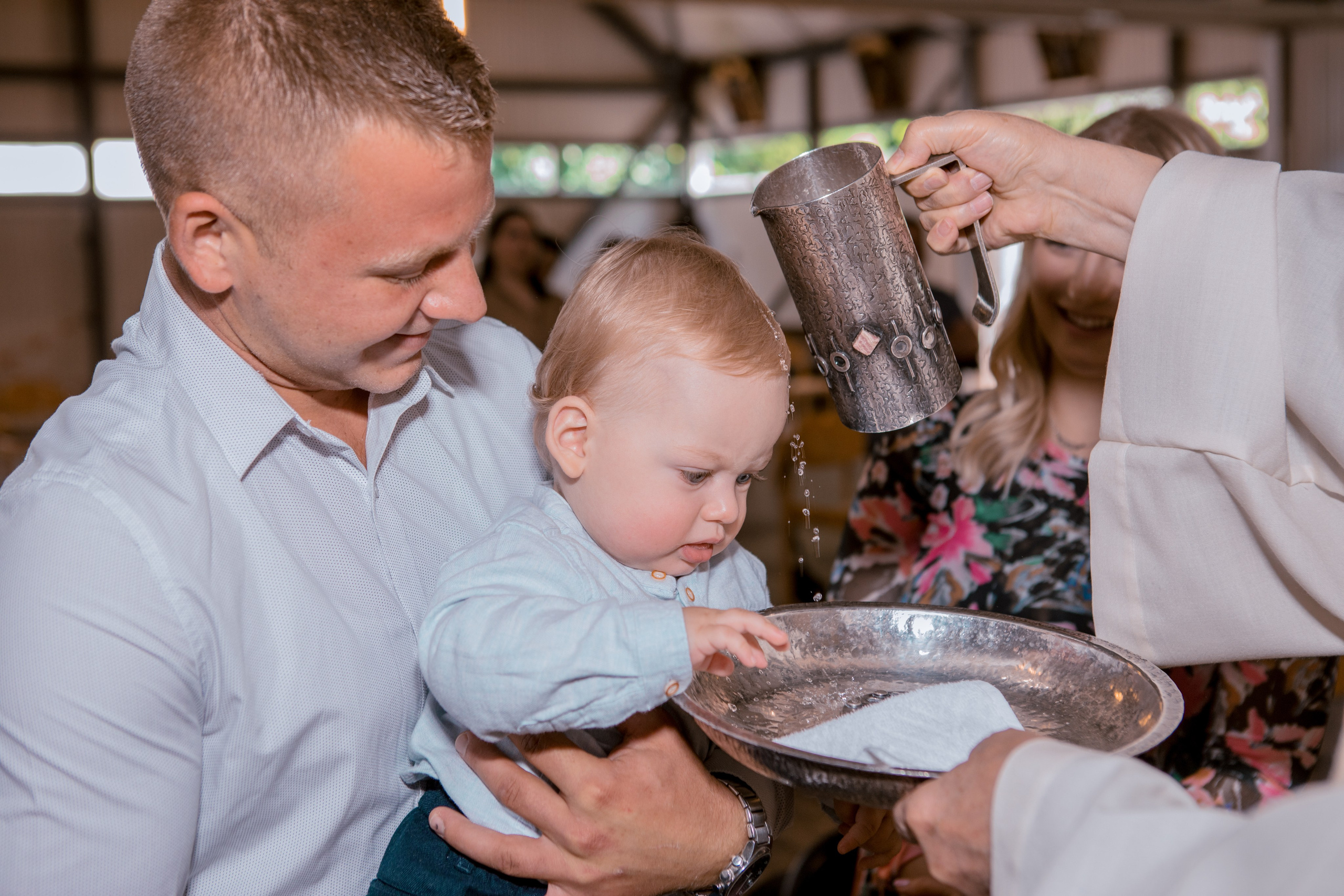 BARTOL CATHOLIC BAPTISM. HOME