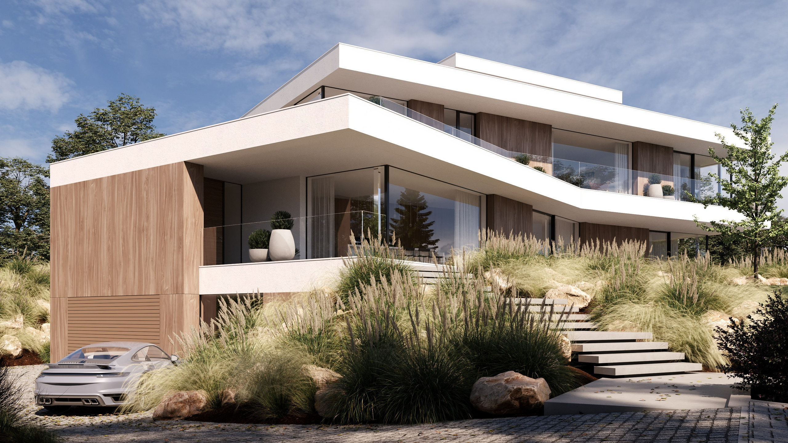 Vila v pražské Troji. 