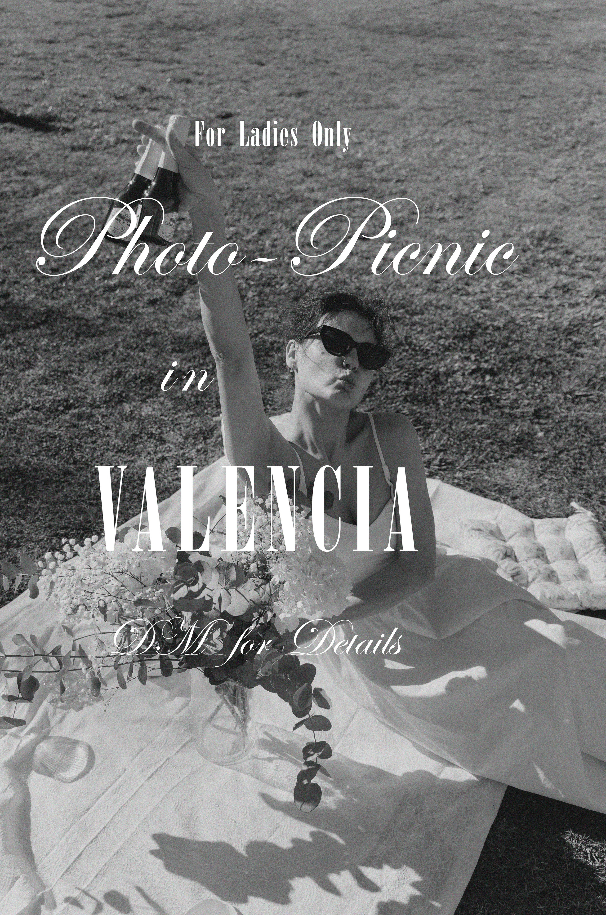 Aesthetic Photo-Picnic in Valencia. Lana Petrychenko — Portrait & Family Photographer. Valencia, Spain