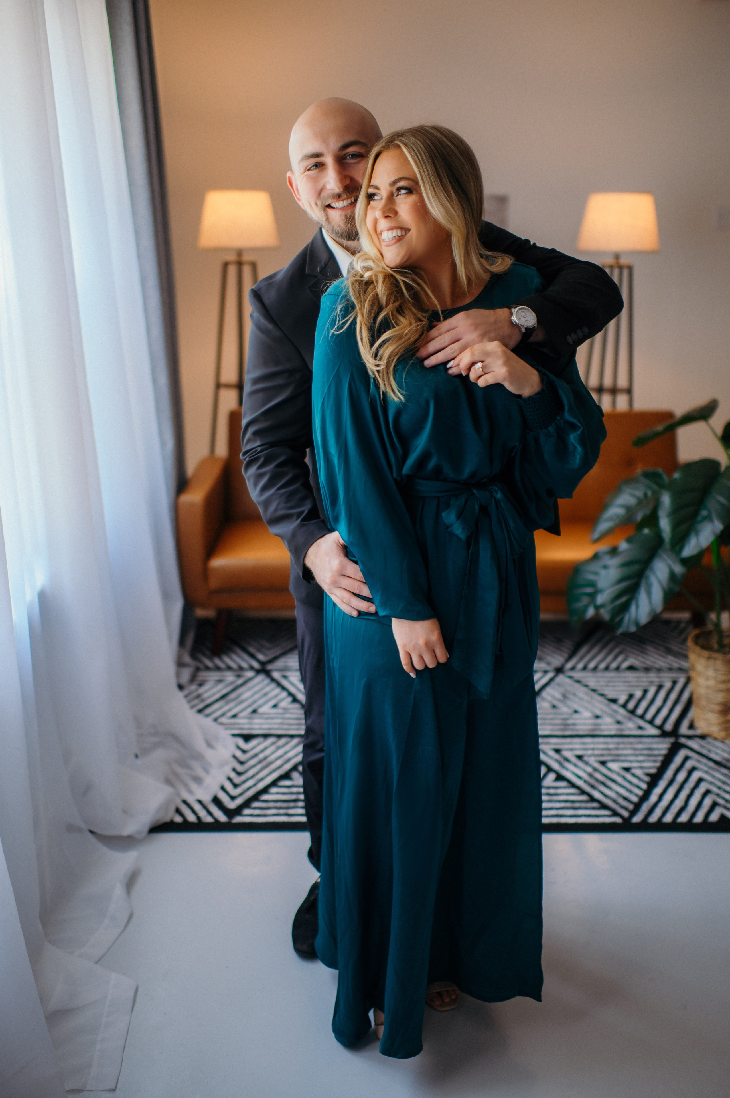 Mike & Elizabeth. Wedding, maternity and family photographer in Charlotte Tasha Minn