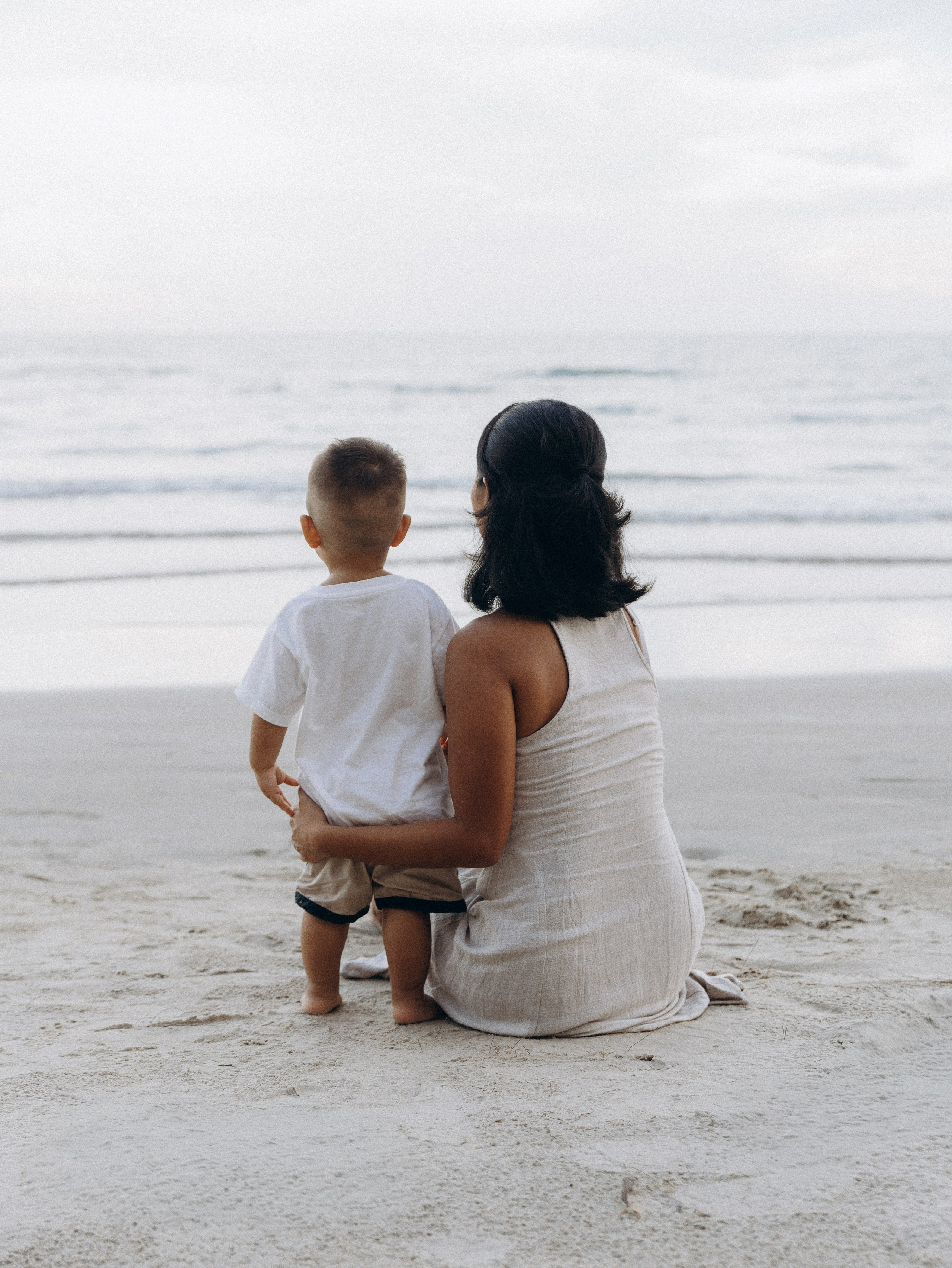 At the beach. Family and wedding photographer in Bangkok, Thailand