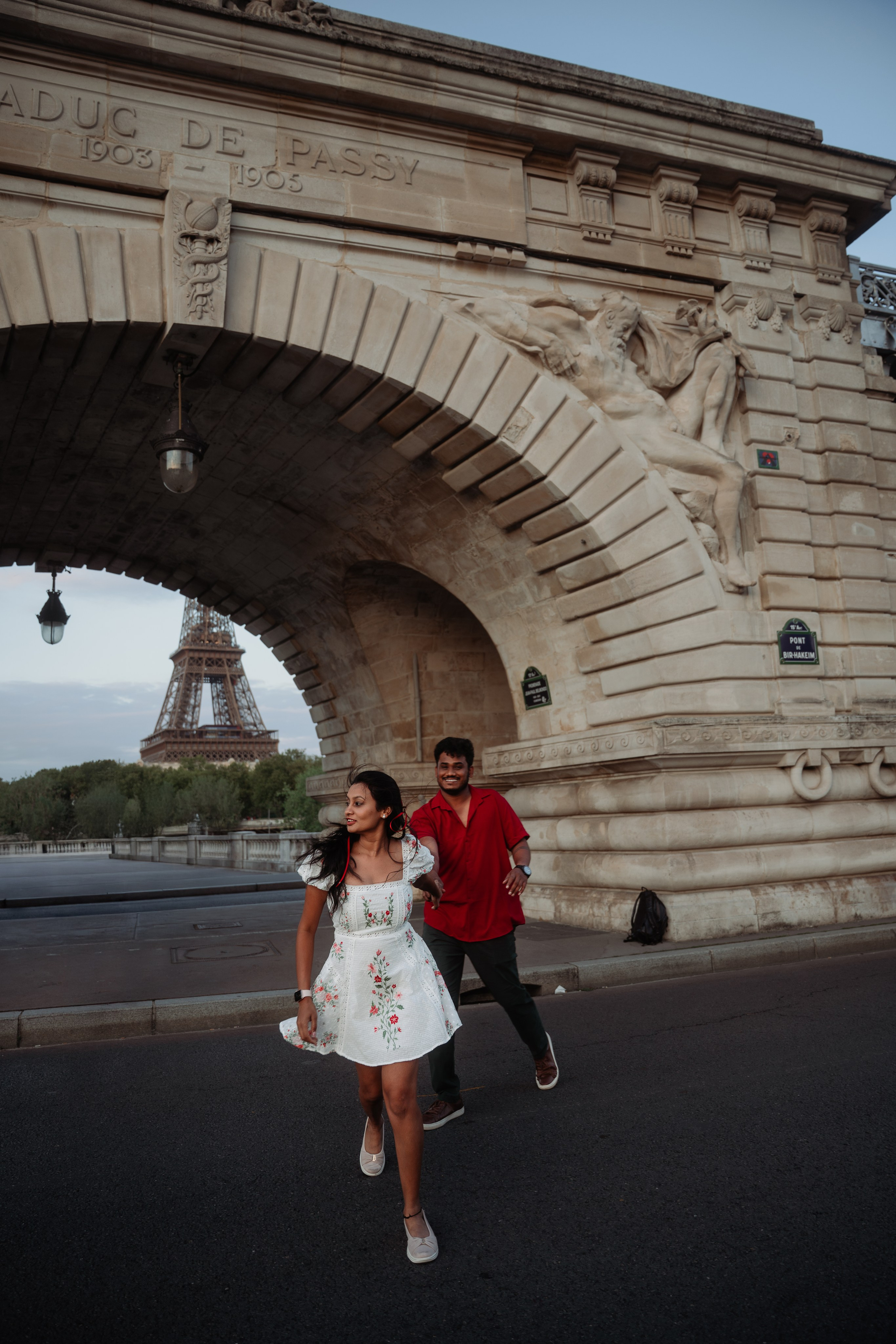Varsha & Koushik in Paris. Фотограф в Париже Полина Осипова