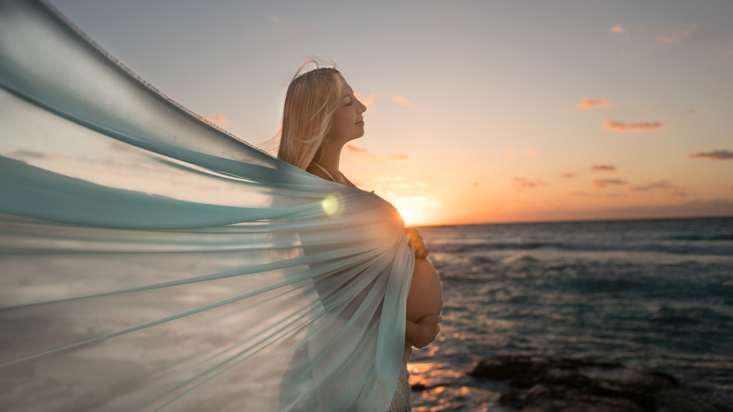 Sesión de fotos para embarazadas en Cancún