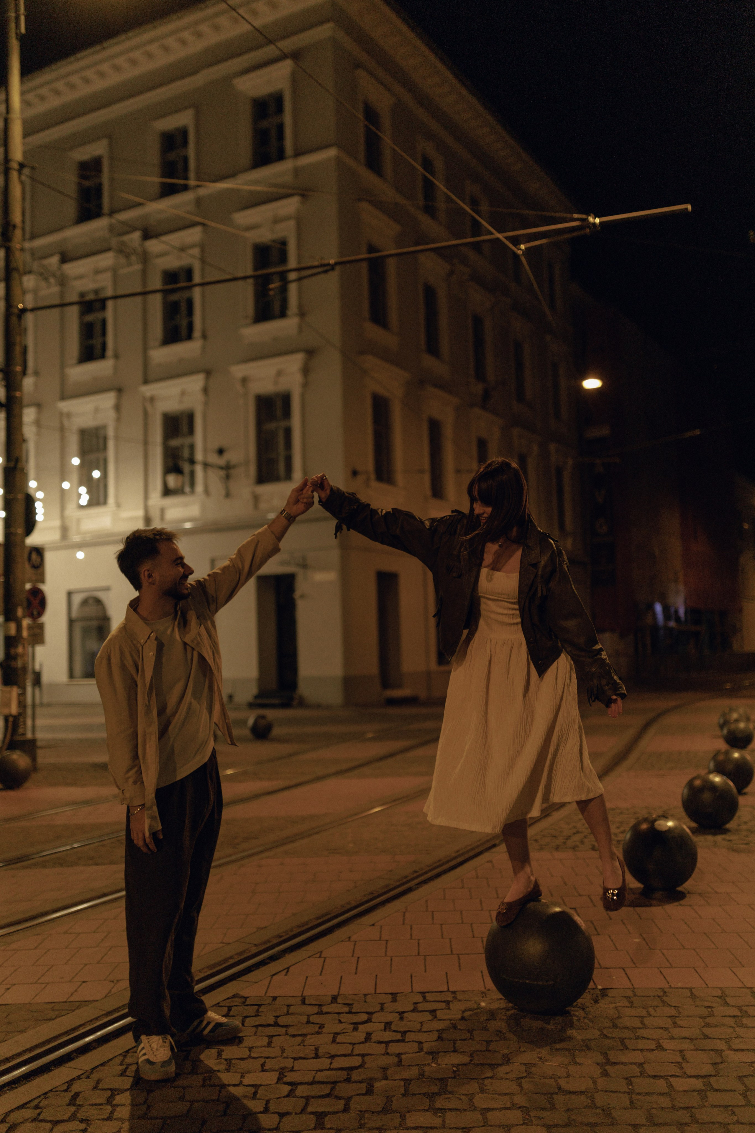 Midnight session in Timisoara, Romania. Wedding photographer and videographer based in Timisoara, Romania