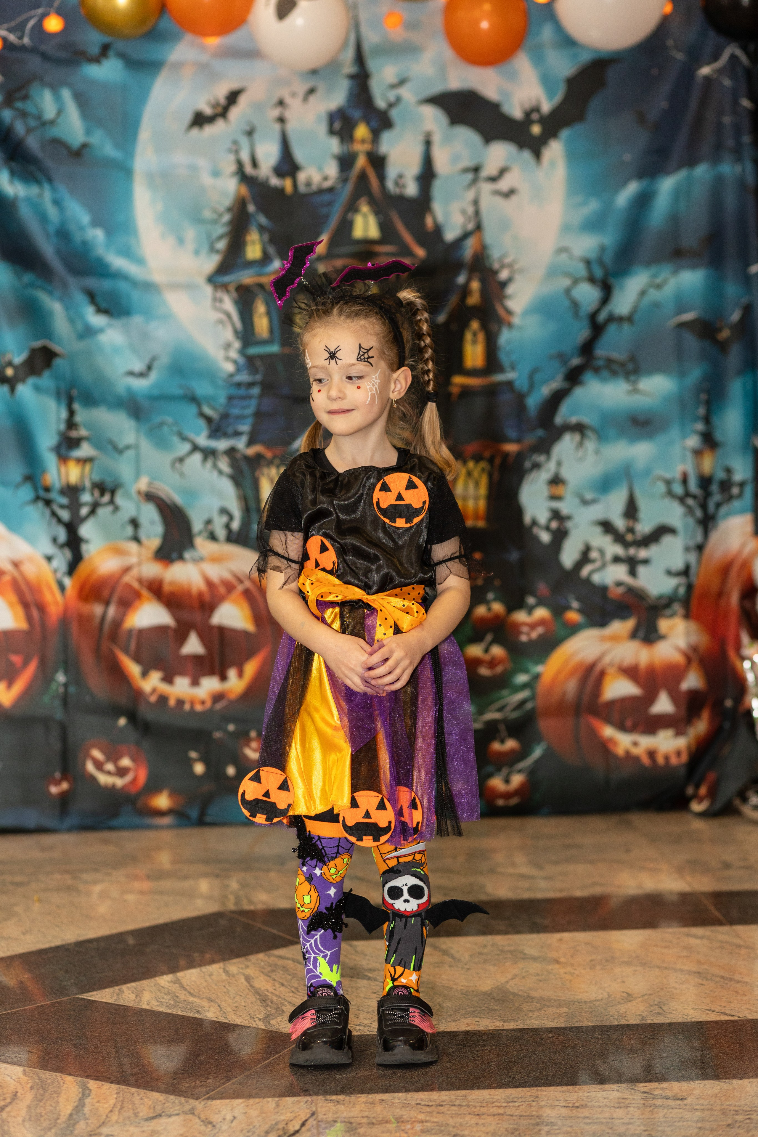 Leo dance studio Helloween 2025. Семейный и детский фотограф в Варшаве Мила Бобровская