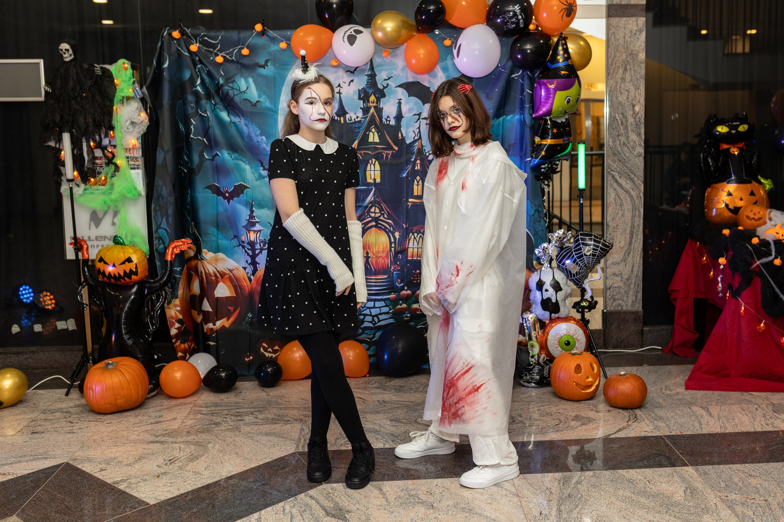 Leo dance studio Helloween 2025. Семейный и детский фотограф в Варшаве Мила Бобровская