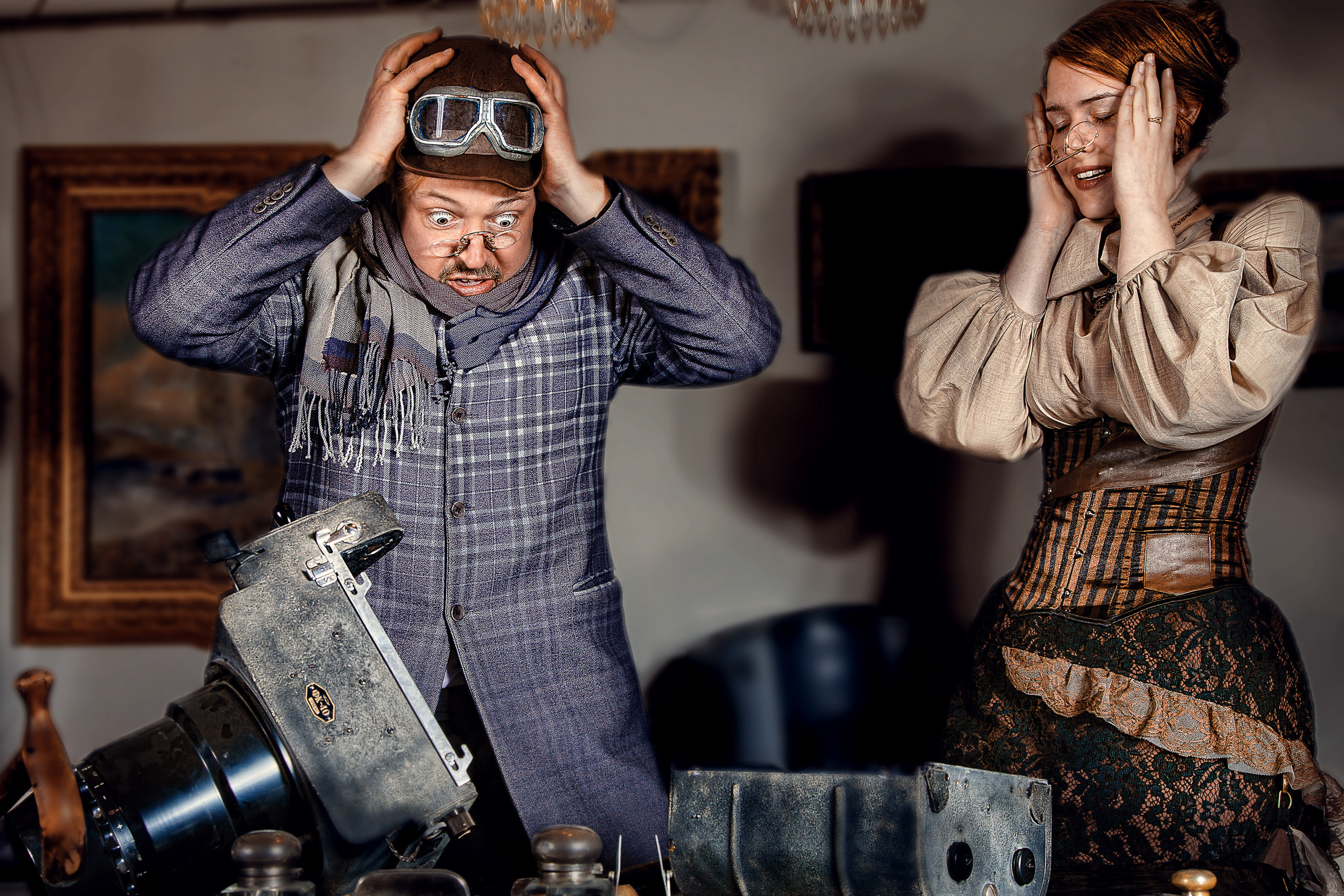 Steampunk Story. Kinosura Creative Studio Helsingissa ja Kuopiossa