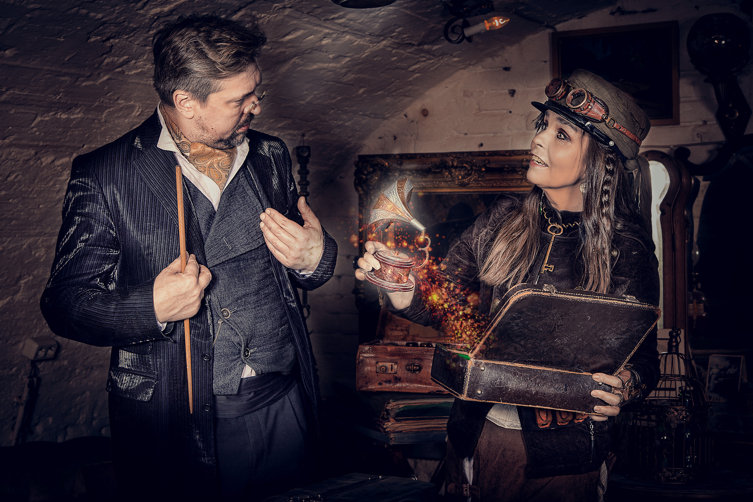Steampunk Story. Kinosura Creative Studio Helsingissa ja Kuopiossa