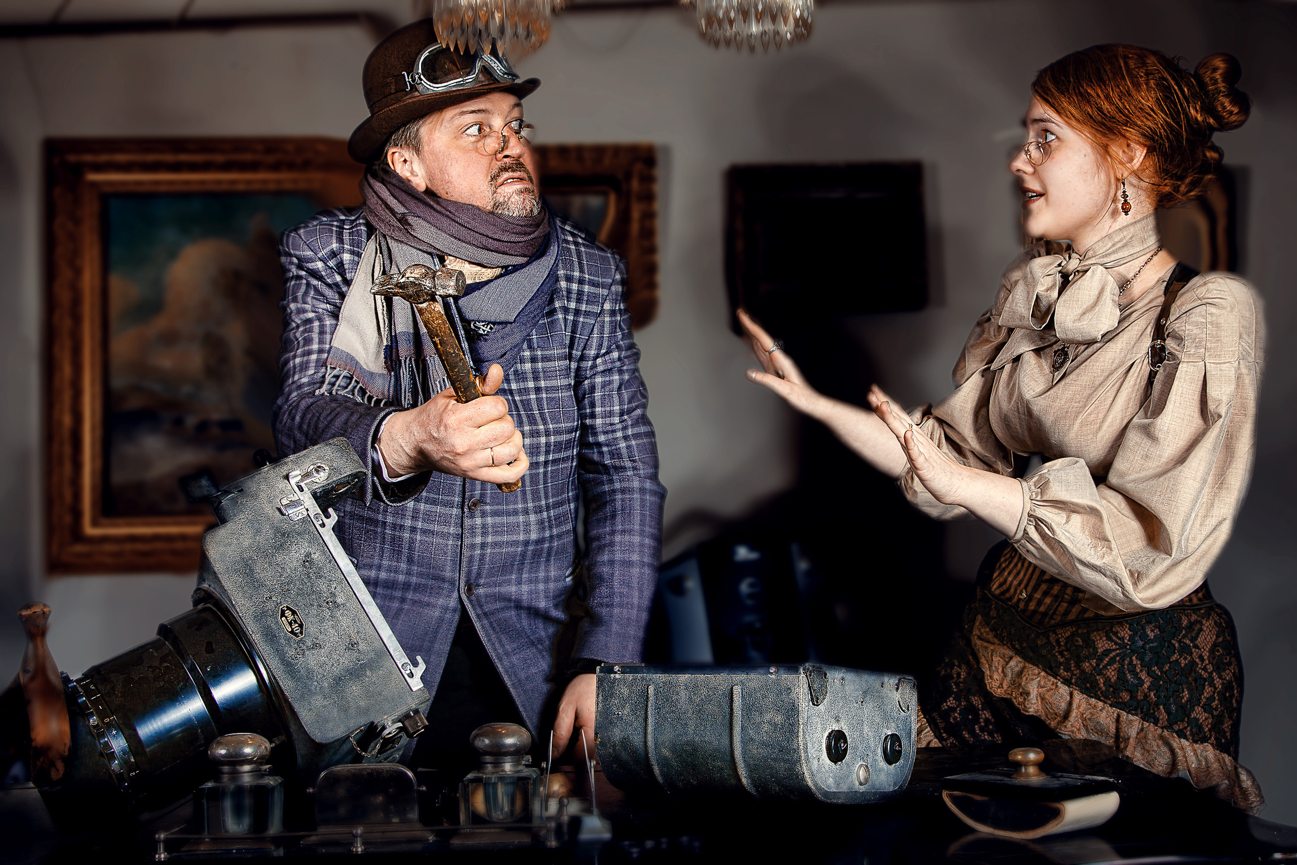 Steampunk Story. Kinosura Creative Studio Helsingissa ja Kuopiossa