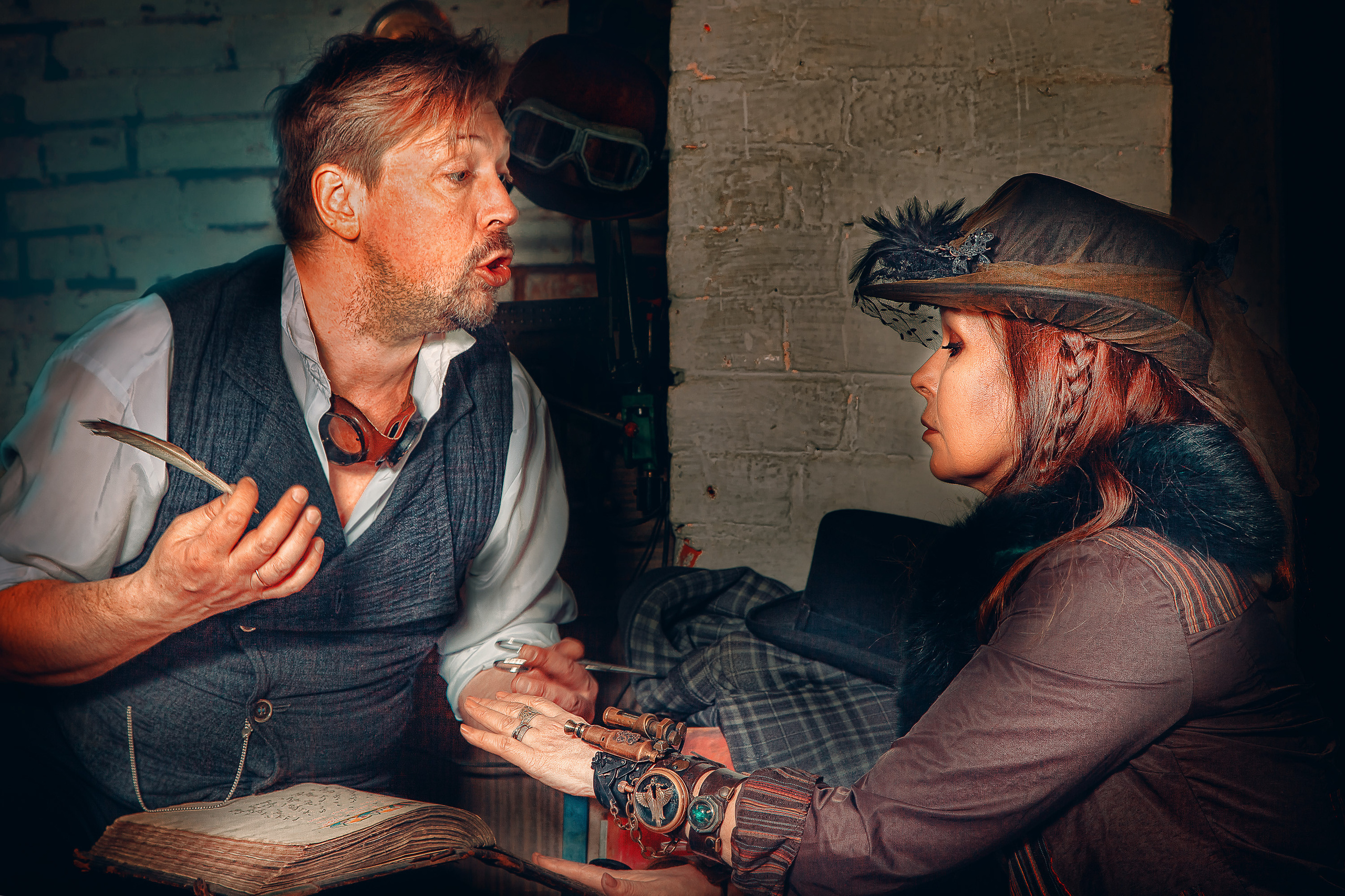 Steampunk Story. Kinosura Creative Studio Helsingissa ja Kuopiossa