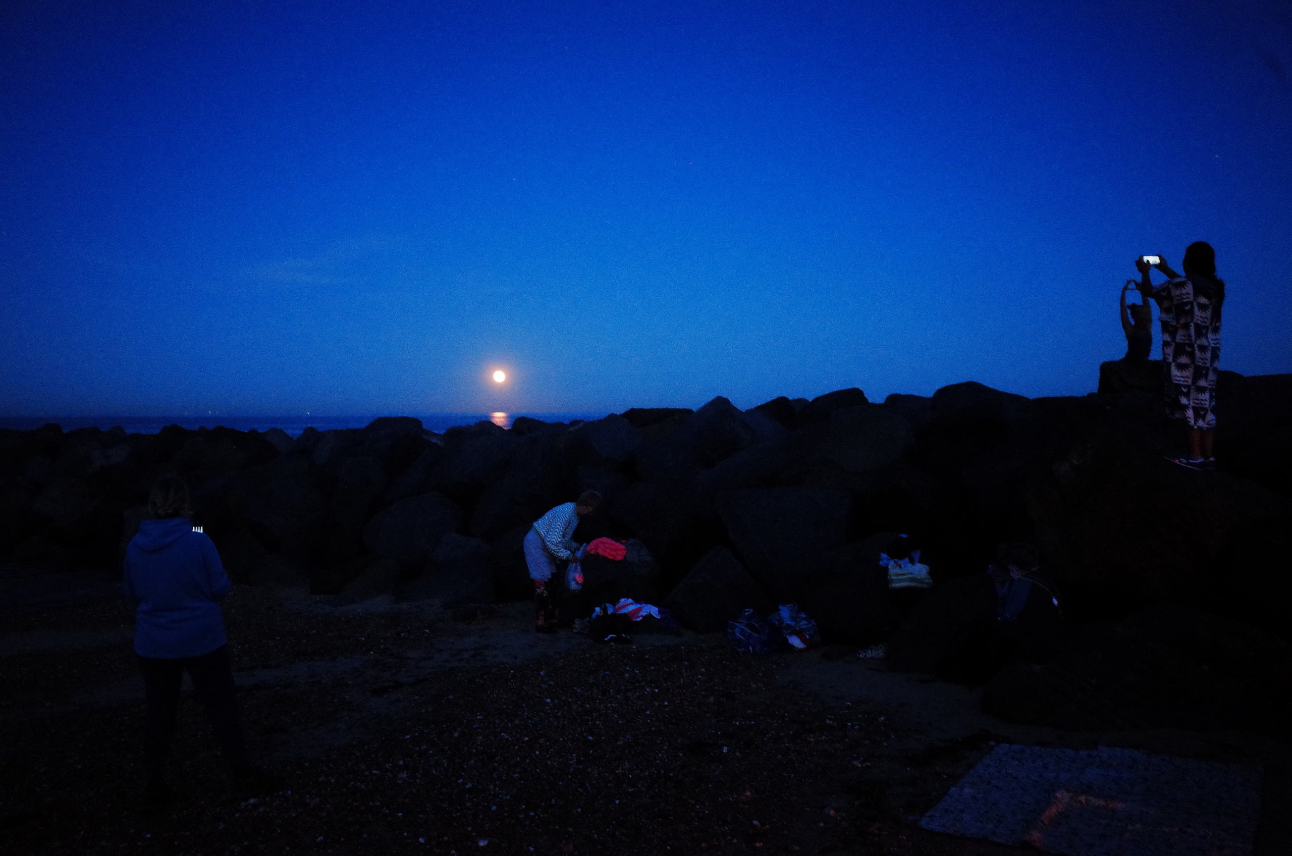 Full Moon Fire. Victoria Dini. Art photography in London / Folkestone, UK