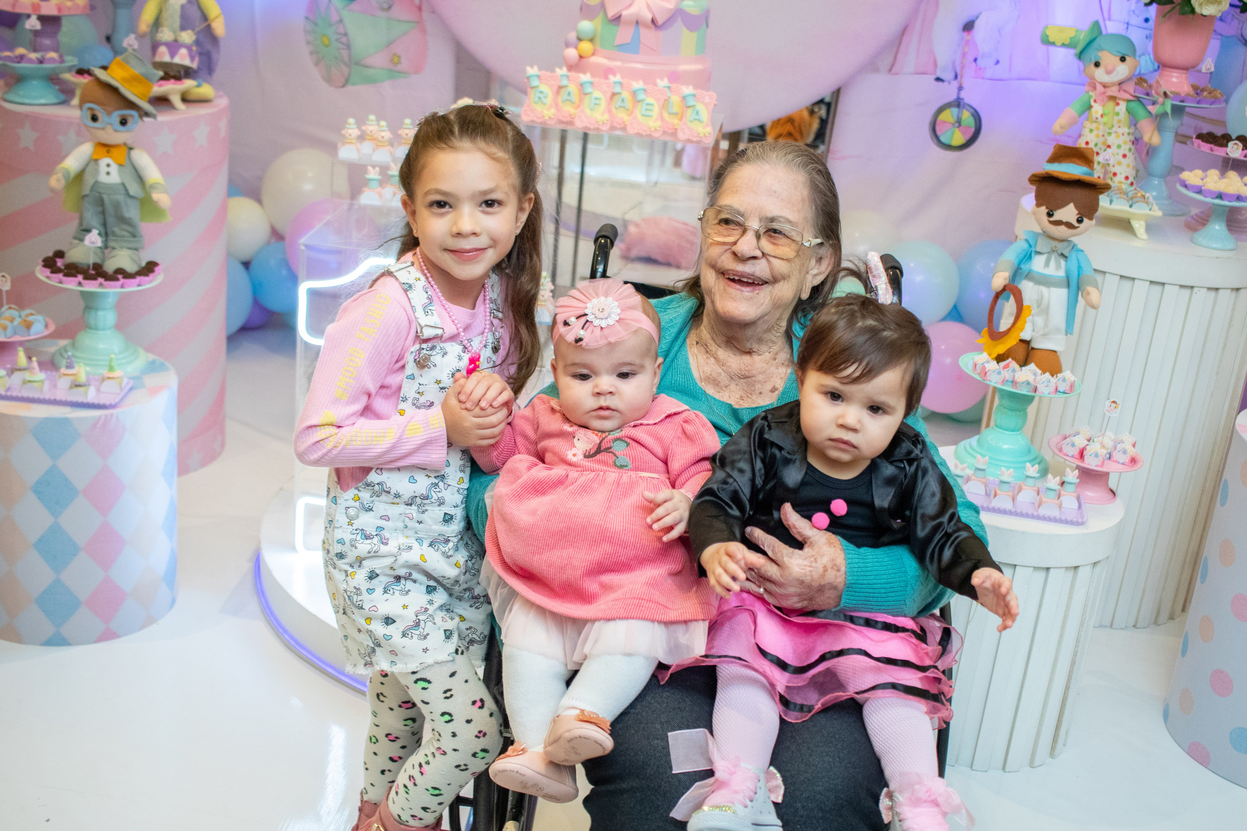 Rafaela — Aniversário 1 ano. Principal