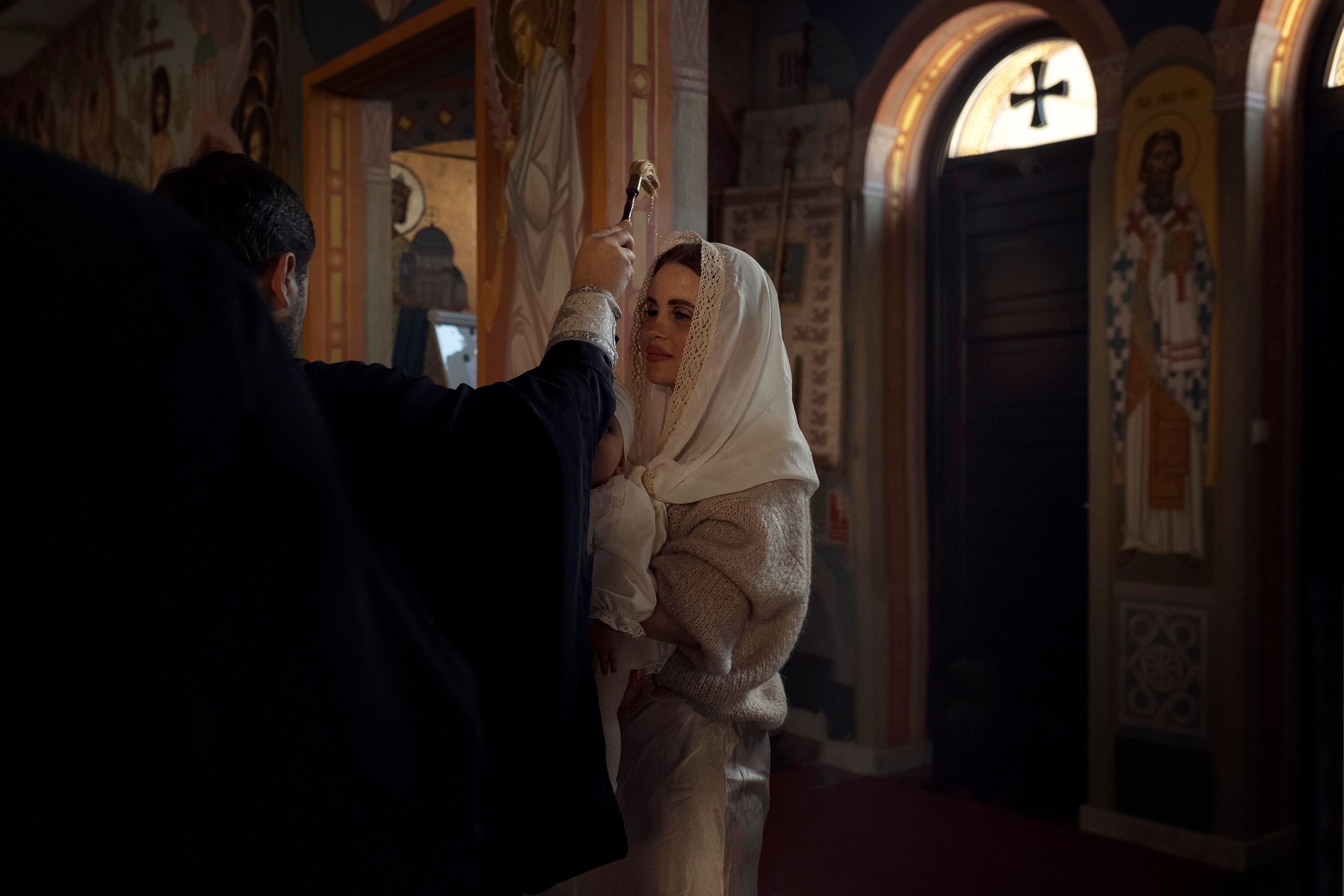 Крещение. Семейный и детский фотограф в Варшаве Мила Бобровская