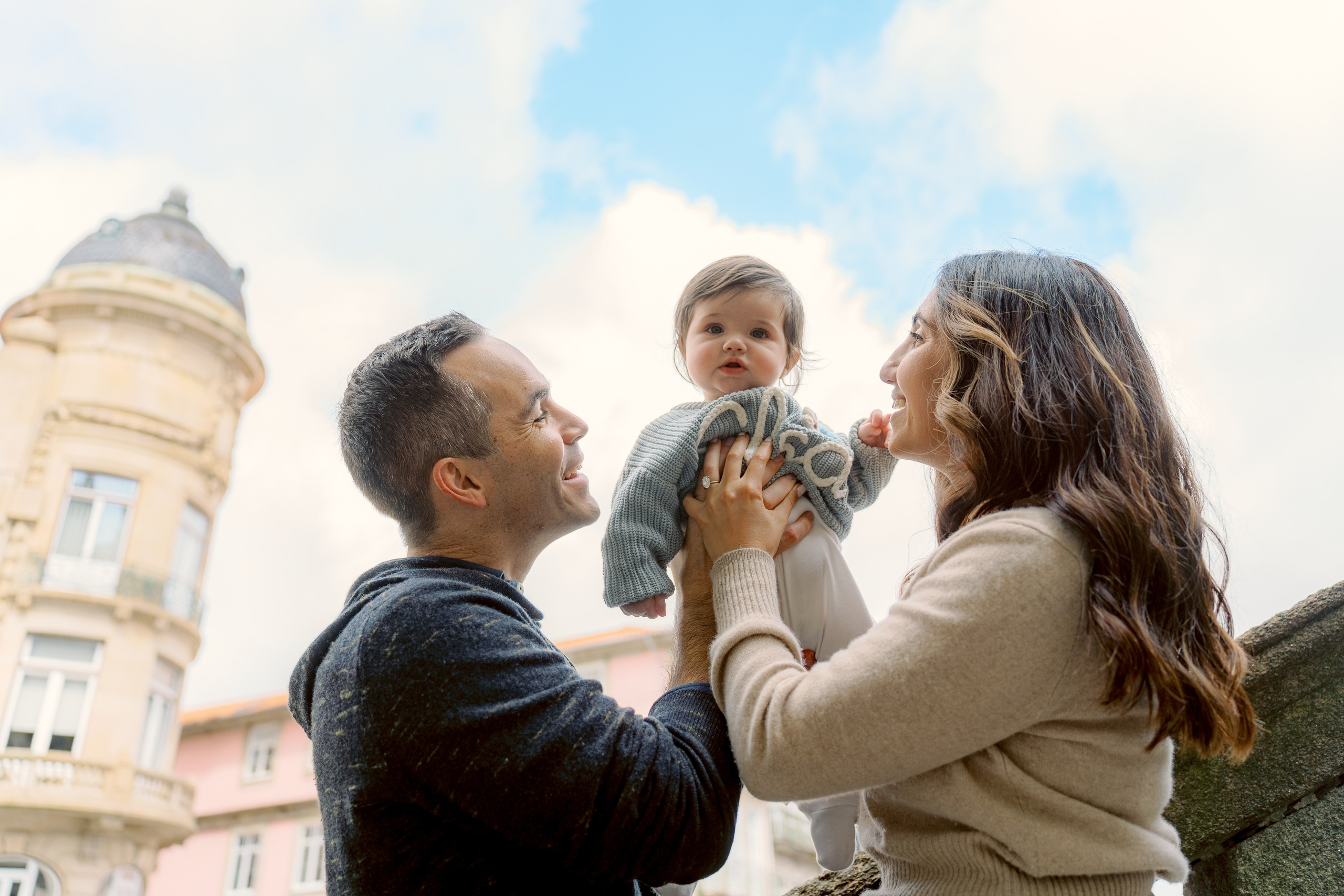 Семейная фотосессия в Порту. Фотограф в Португалии Полина Готовая