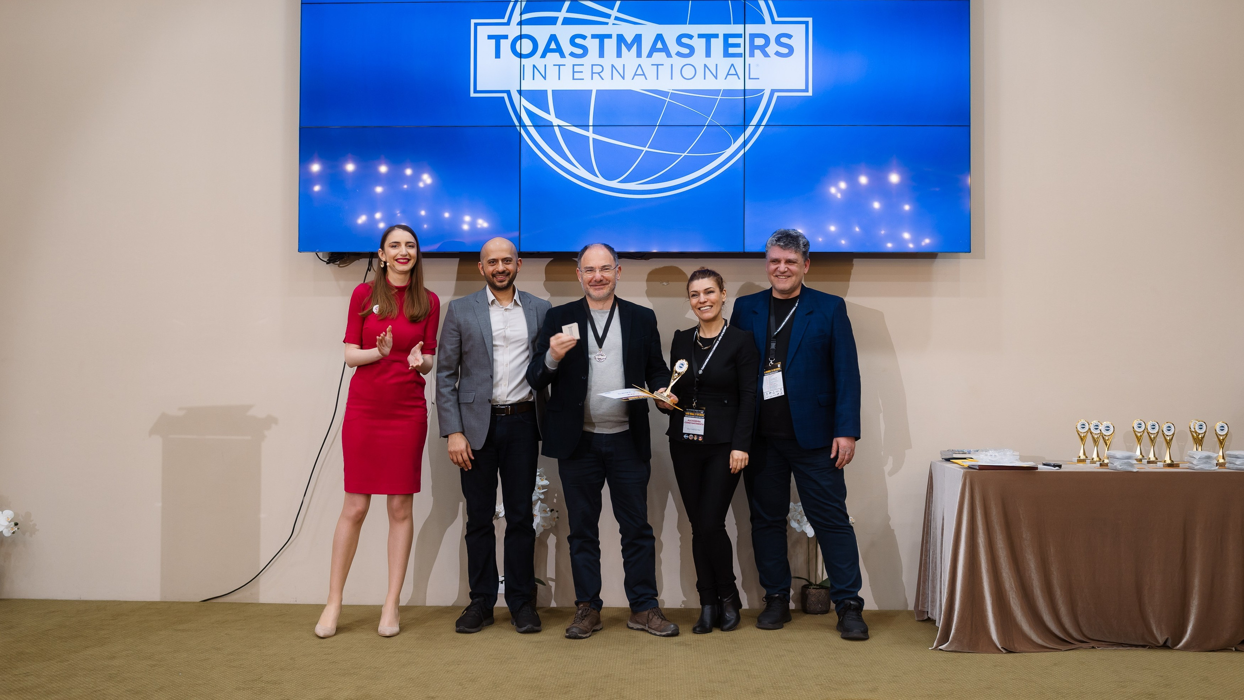 Toastmasters Conference. Marius Ciocan