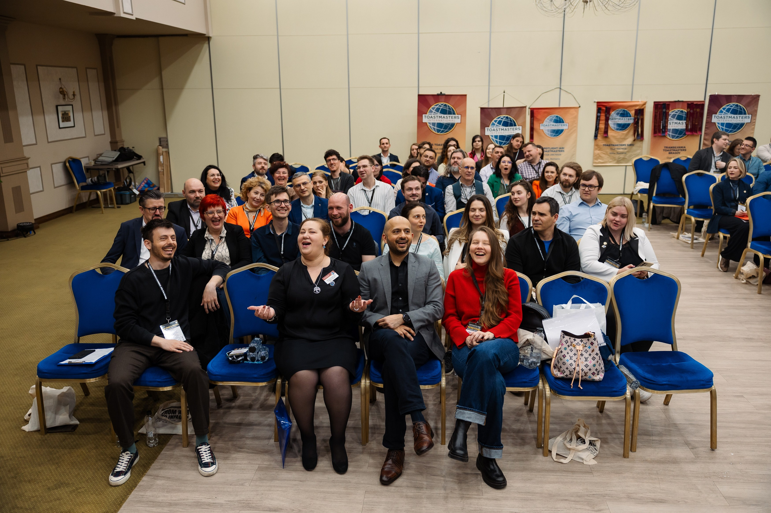 Toastmasters Conference. Marius Ciocan