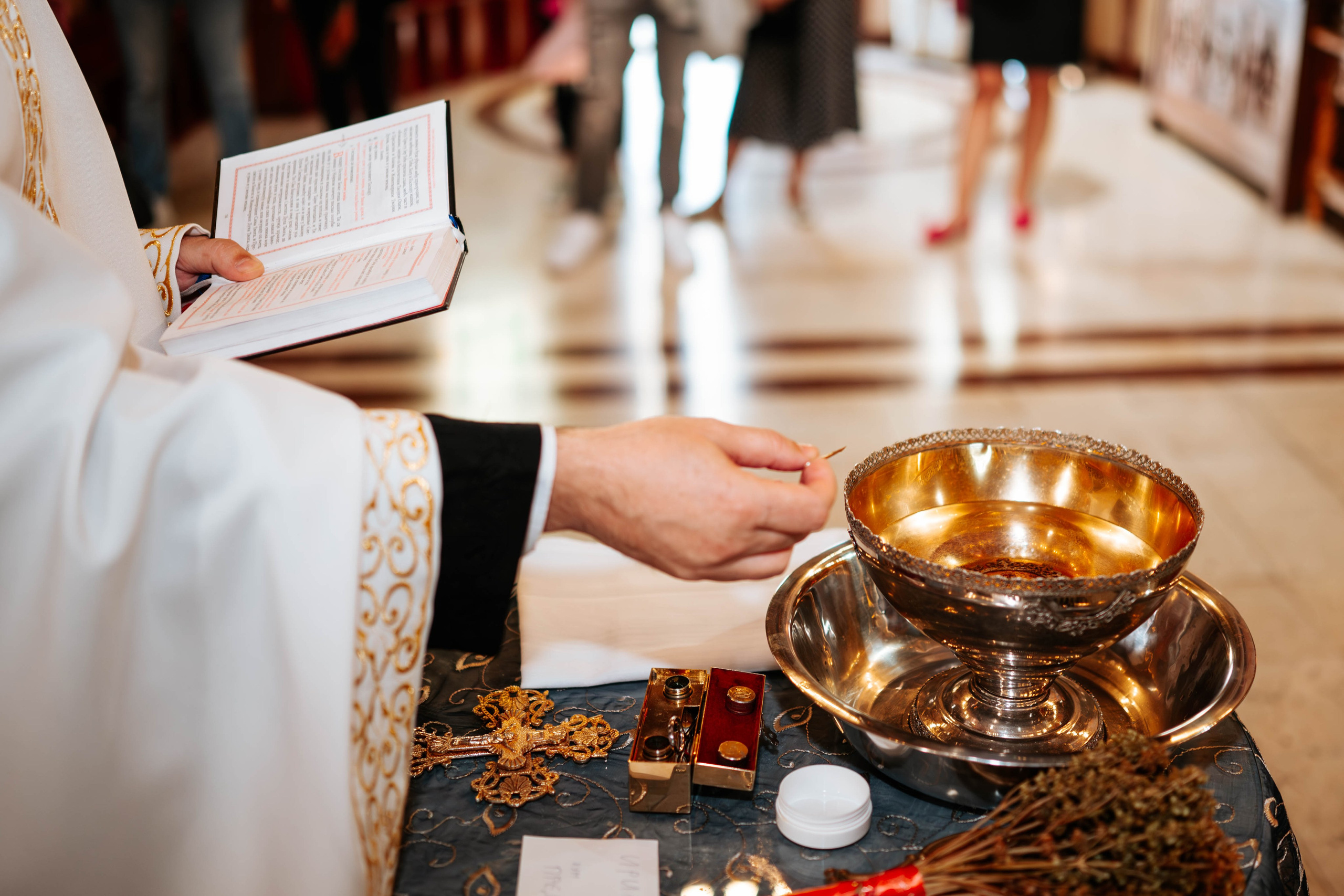 Irina - krštenje. Dečiji i porodični fotograf