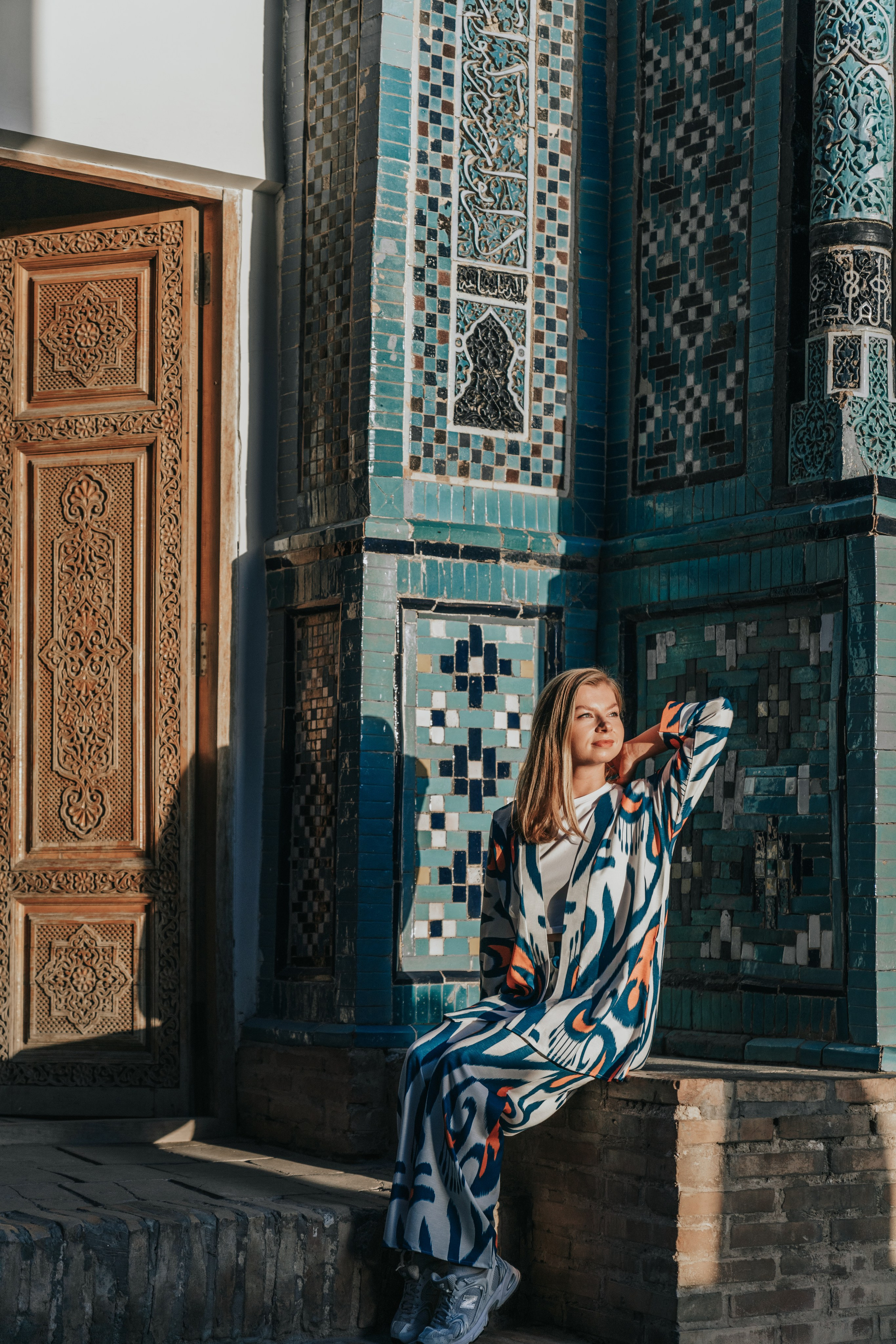 Shah-i-Zinda. Photographer in Uzbekistan and Samarkand Djasur Marupov