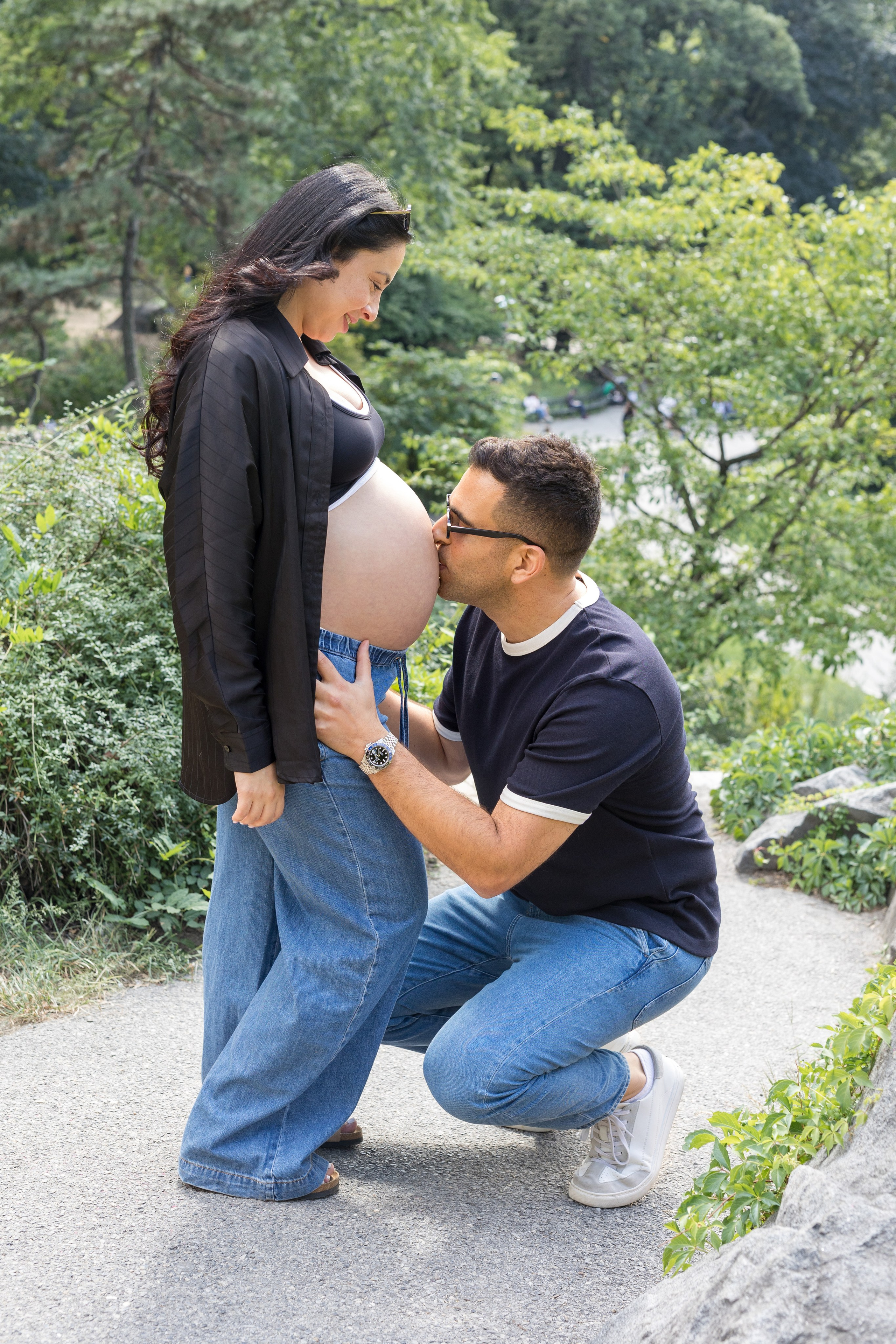 Waiting for You, Central Park. Family, lifestyle, and commercial photography in New York and New Jersey