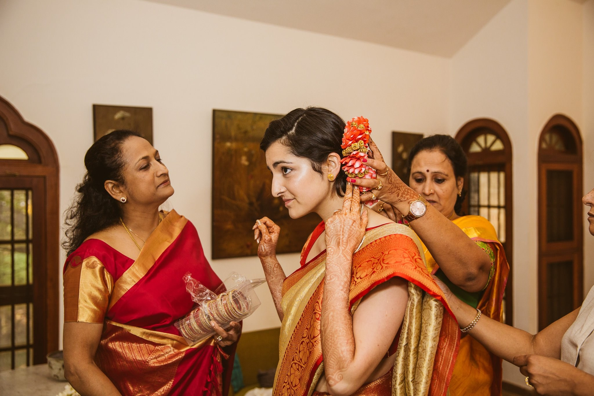 An intimate destination wedding at The Tamarind Tree, J.P Nagar, Bangalore