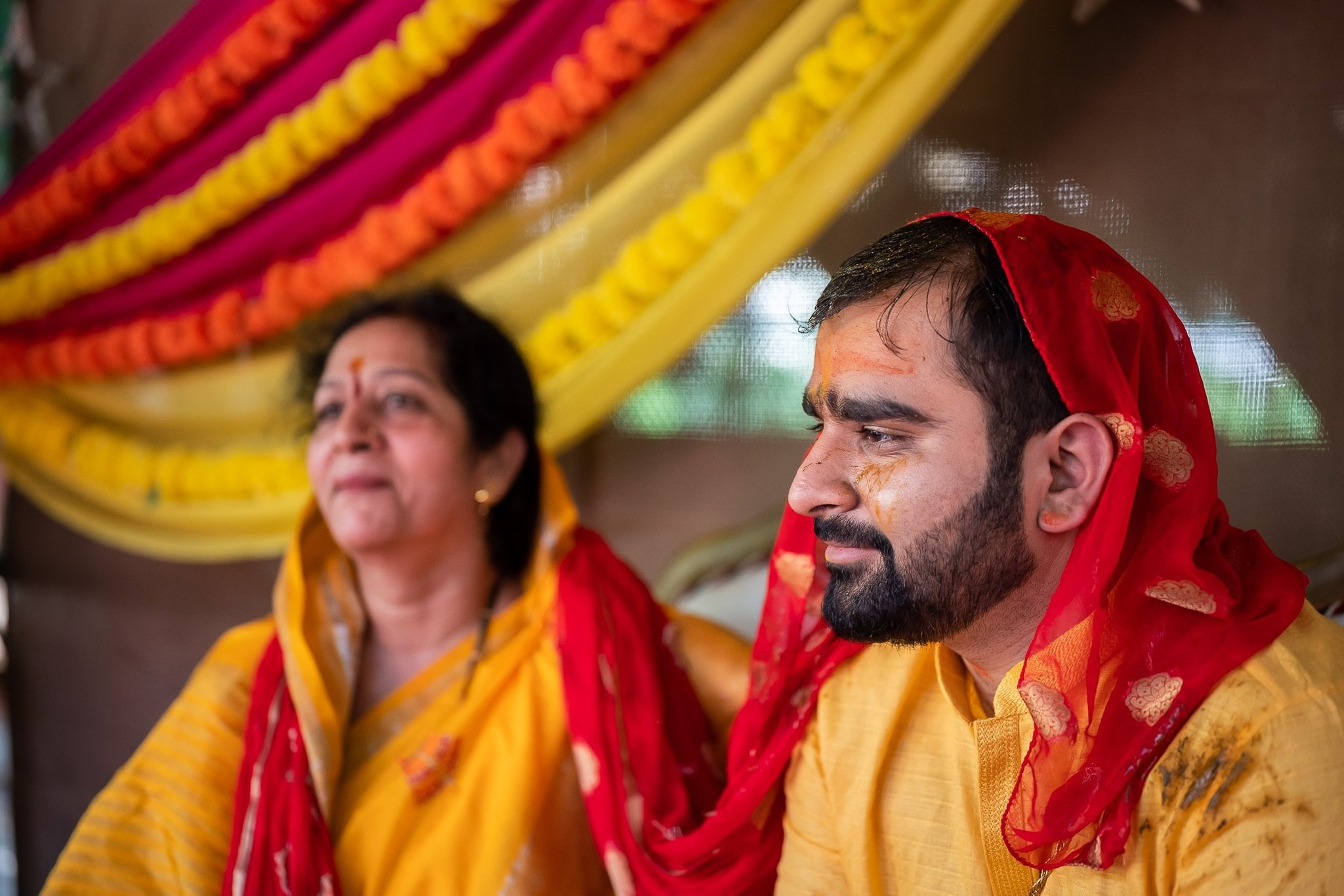 Telugu + Punjabi Fusion Wedding at Le Roma Gardenia resort, Bangalore, India