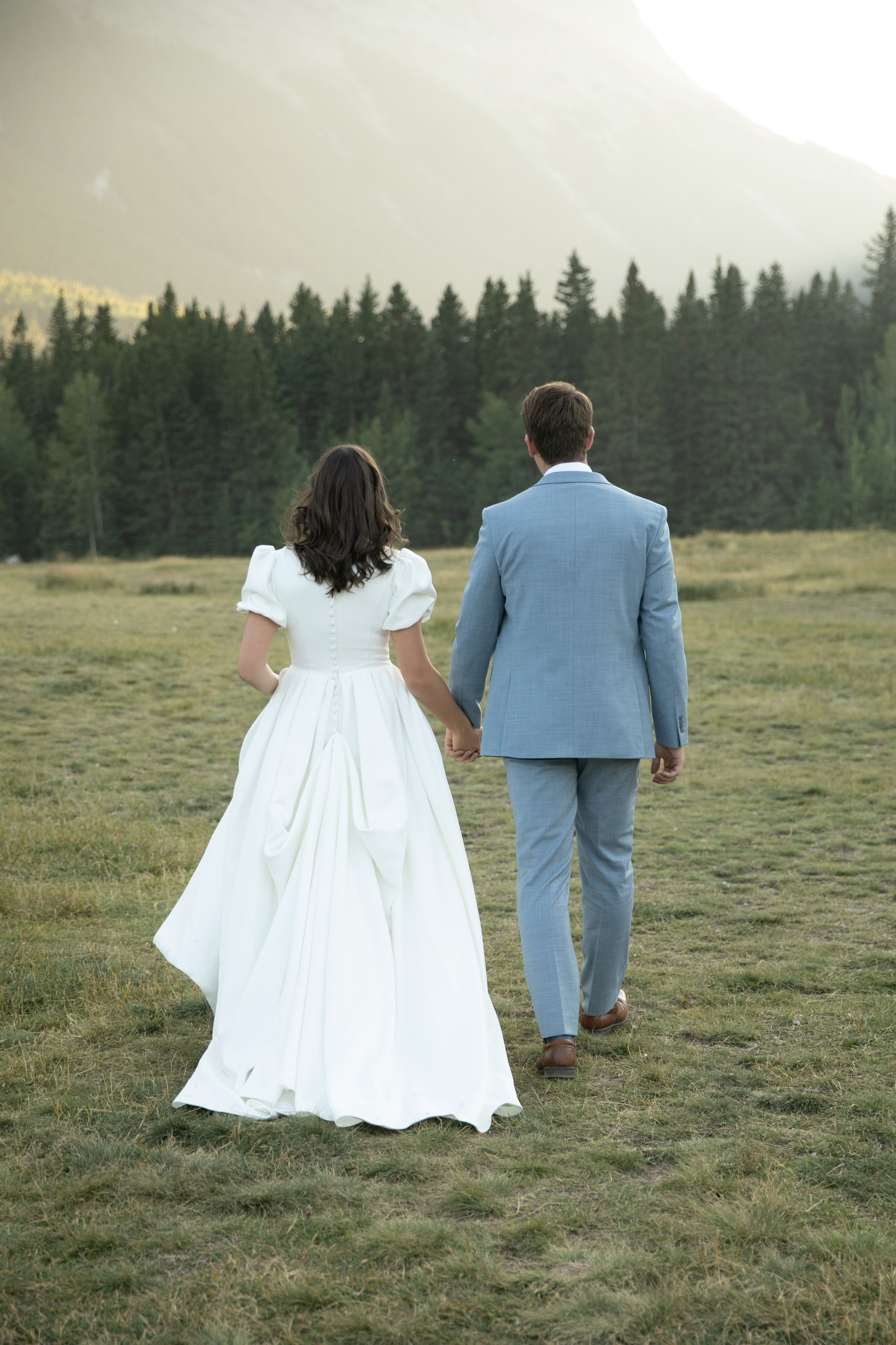 Charity and Josh Wedding — Canmore. Fotografía accesible en Calgary