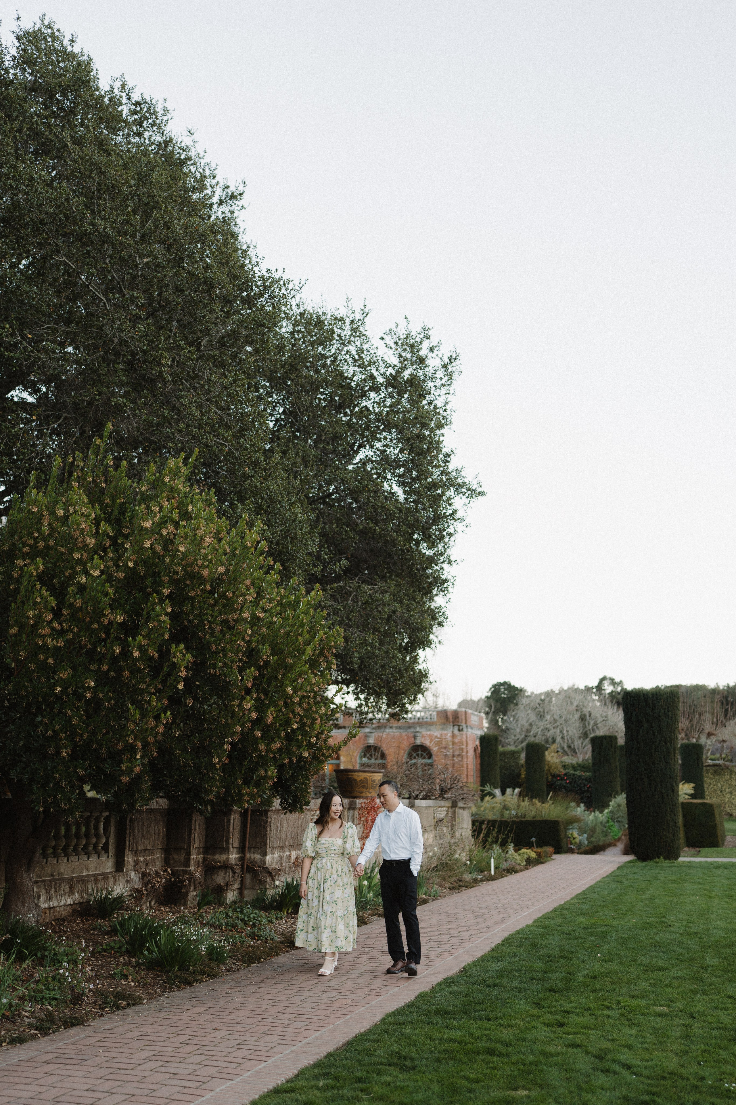 Filoli Historic Garden Engagement Photoshoot. Soulo Photography | San Francisco Bay Area Based Photographer