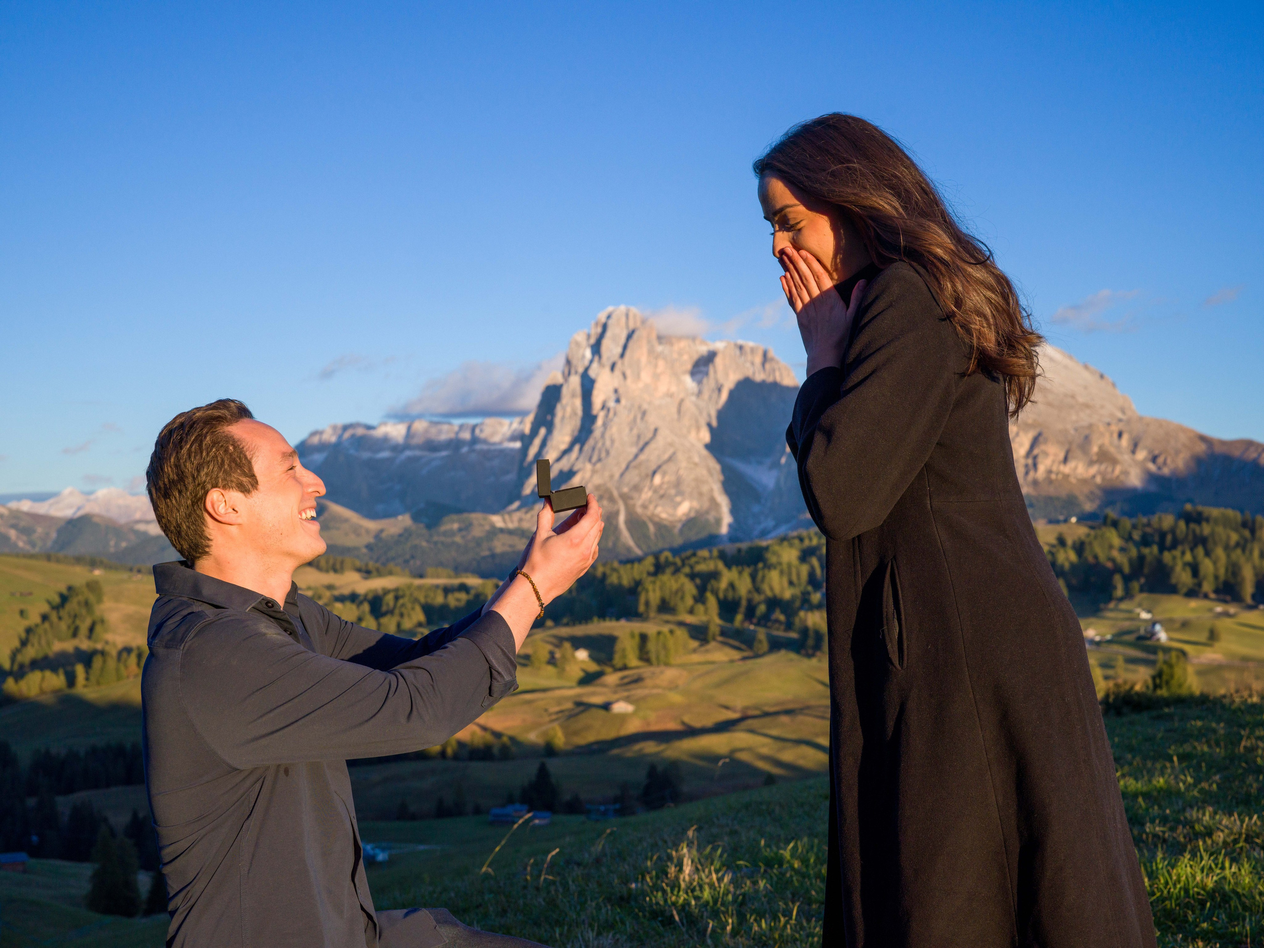 The Dolomites Proposal Photographer. Ale Kor — Фотограф в Италии | озеро Комо, озеро Гарда, Венеция, Доломиты