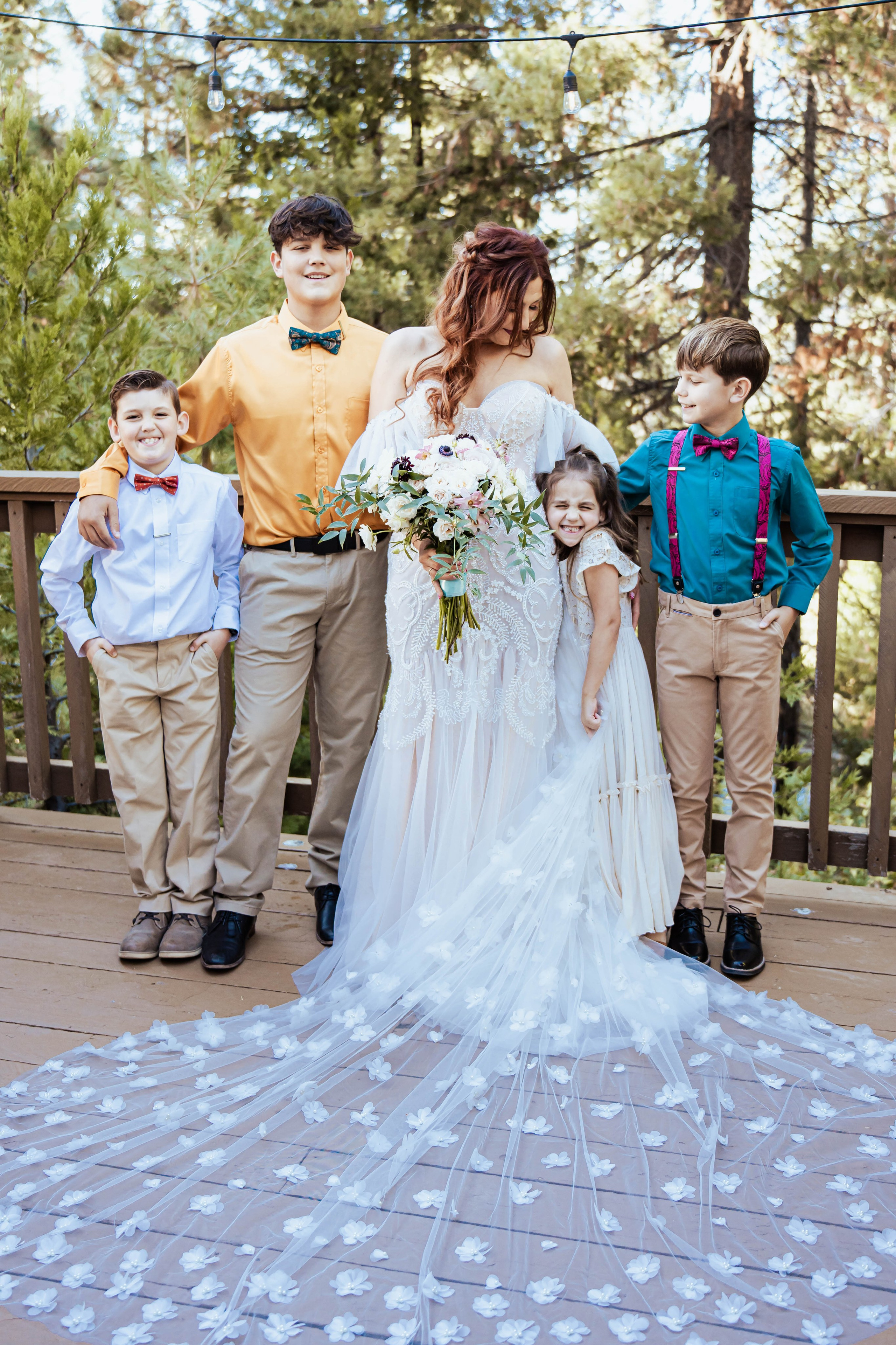 Wedding in forest. Cinematic Wedding & Elopement Photography in Los Angeles | Inspired by Indie Film & Real Life
