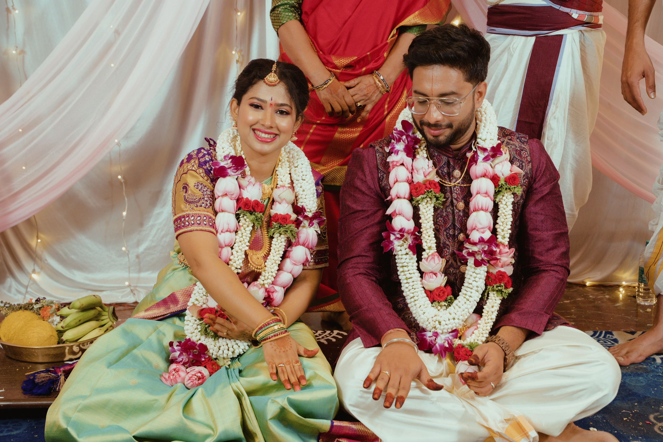 Deepthi & Akaash. Menu