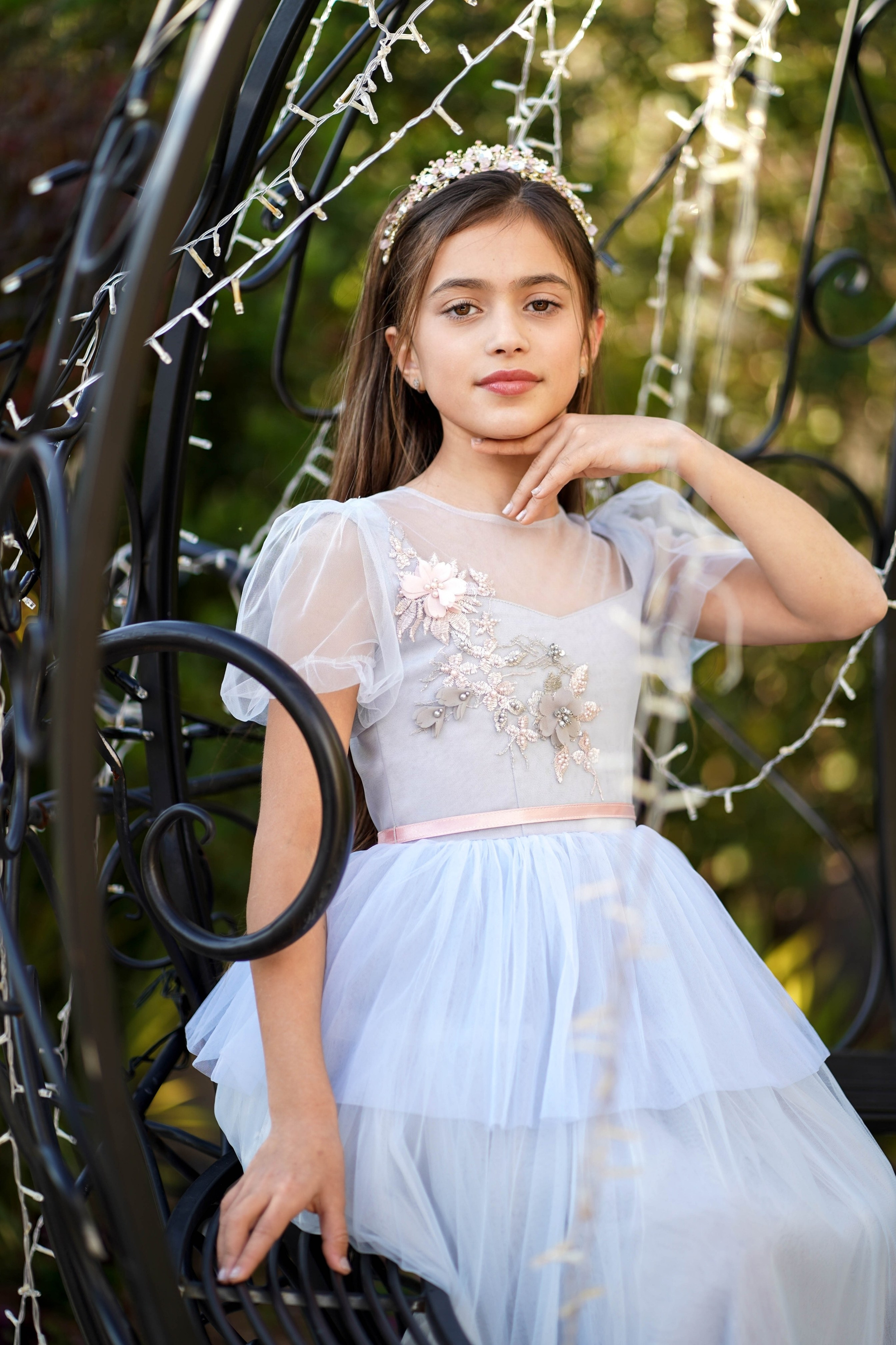 שמלה " Fairy ". מרי ליב, מעצבת שמלות בתפירה אישית