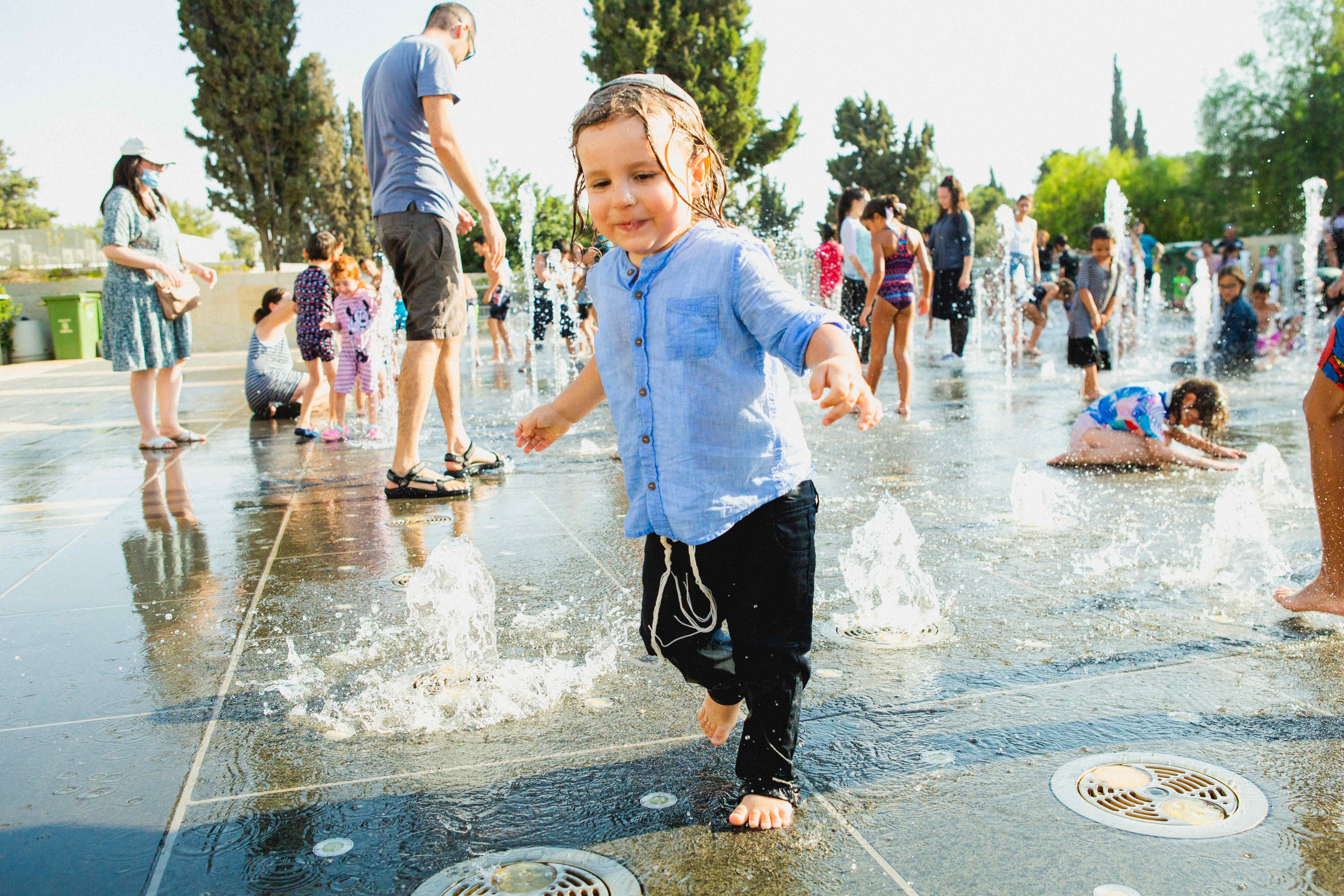 NEW DISTRICT, NEAR MAMILIA. PHOTOGRAPHER IN ISRAEL