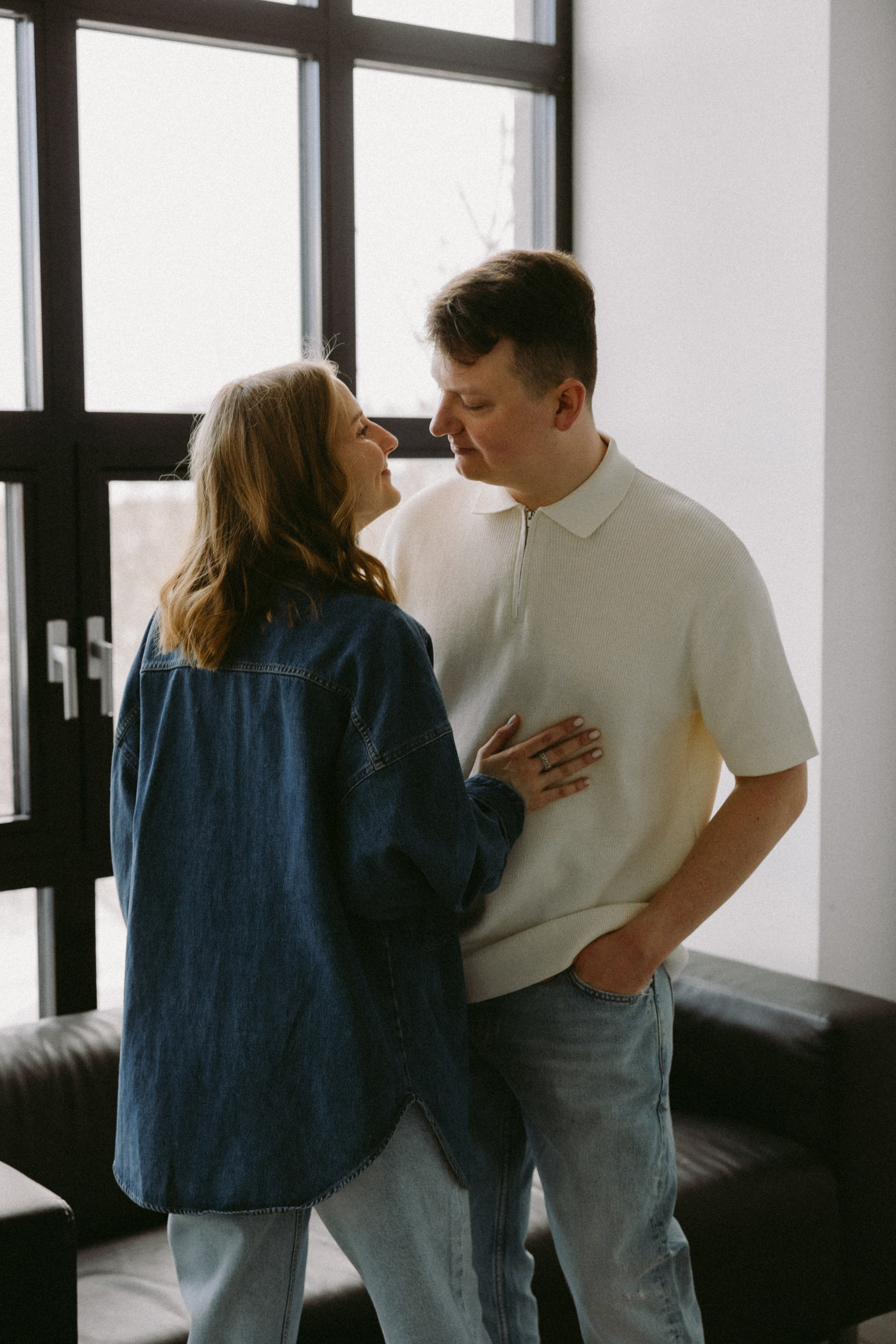 Laukimo fotosesija studijoje | su Marta ir Šarūnu. Vestuvių ir šeimų fotografė Lena Bondarenko / belove photo