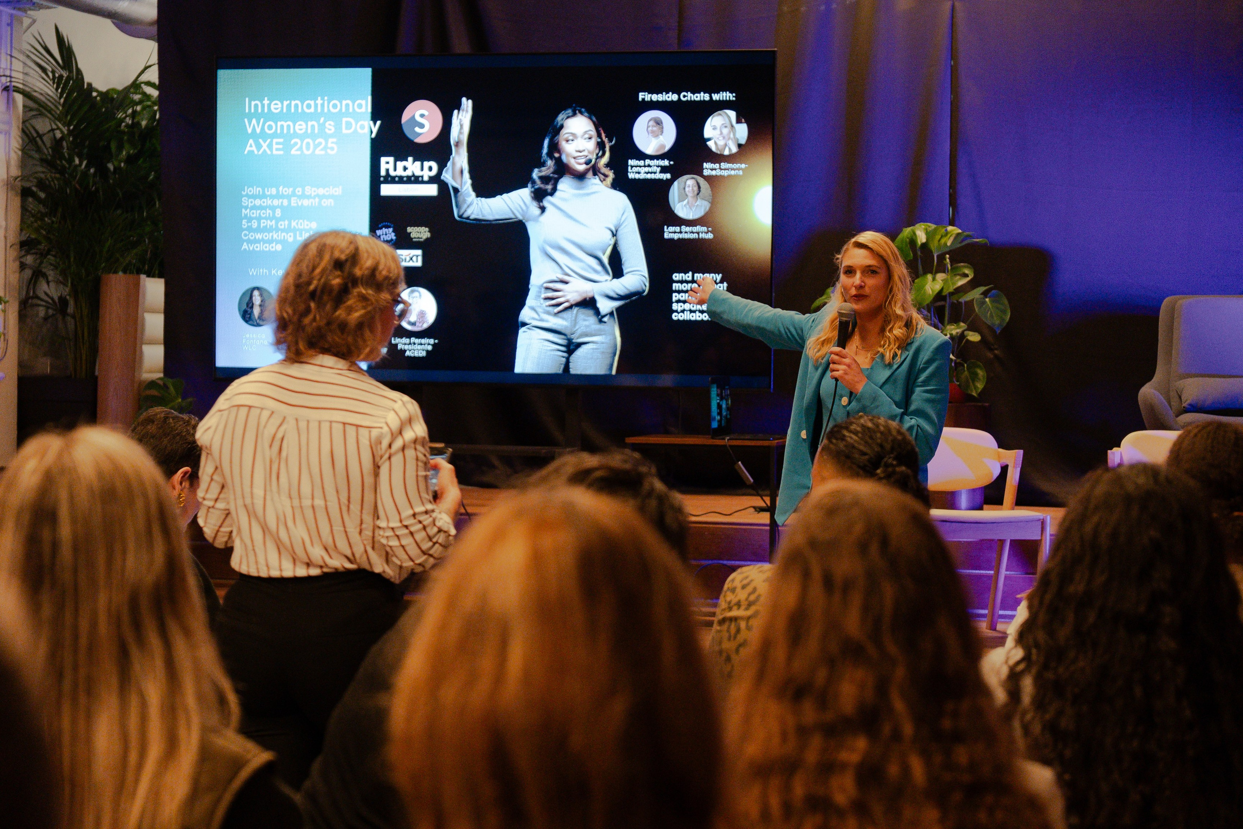 International women’s day AXE 2025. Lisbon Event Photographer