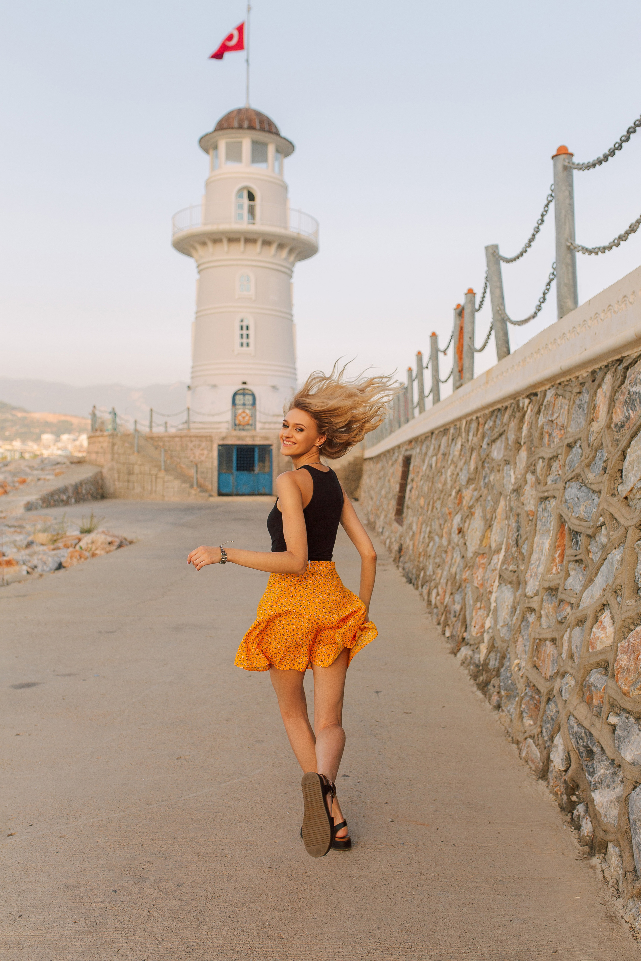 Individua Photo shoot on port Alanya. Professional Photographer in Alanya, Side, Belek, Antalya. Turkiye