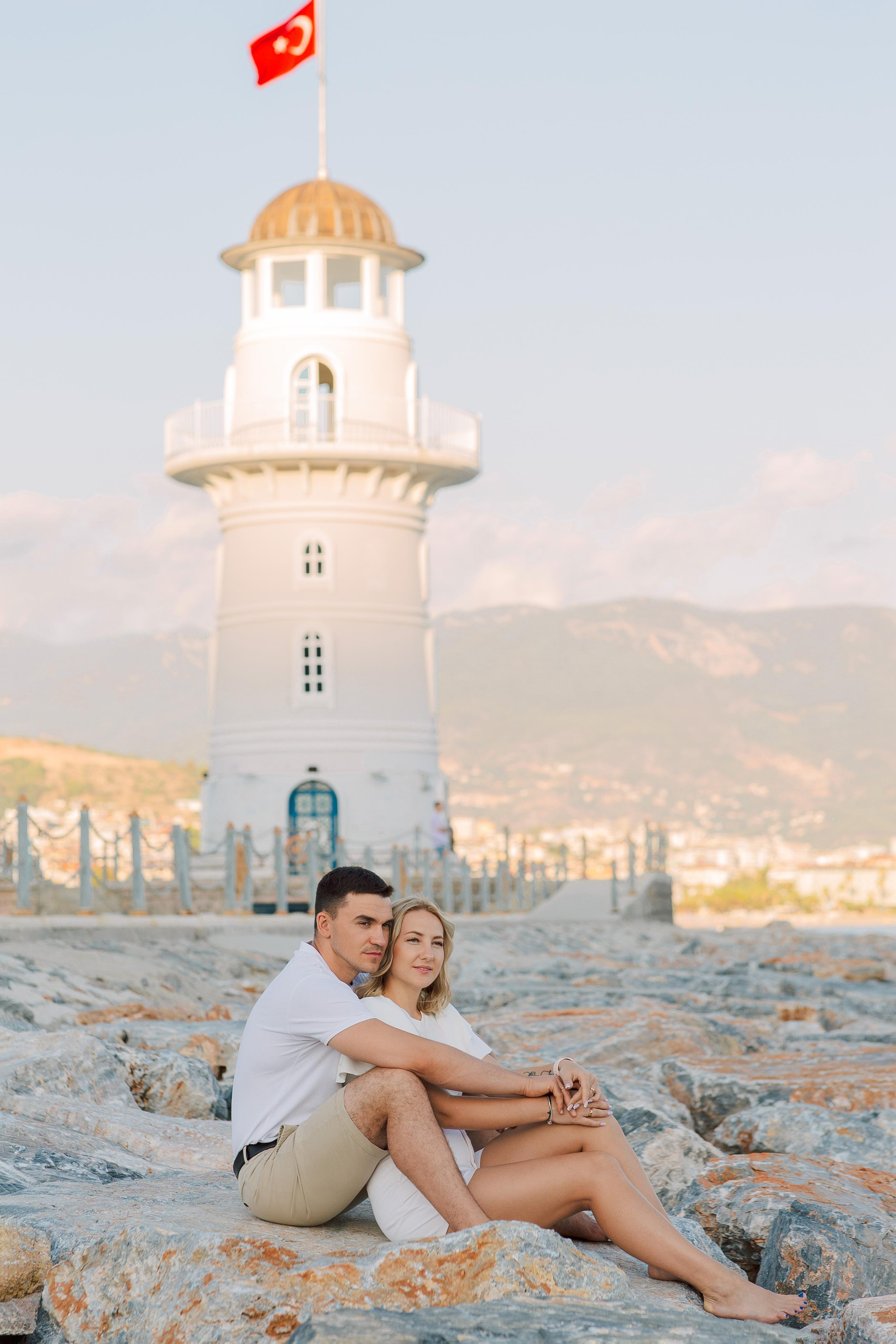 Photographing in the port of Alanya at sunset…. Professional Photographer in Alanya, Side, Belek, Antalya. Turkiye