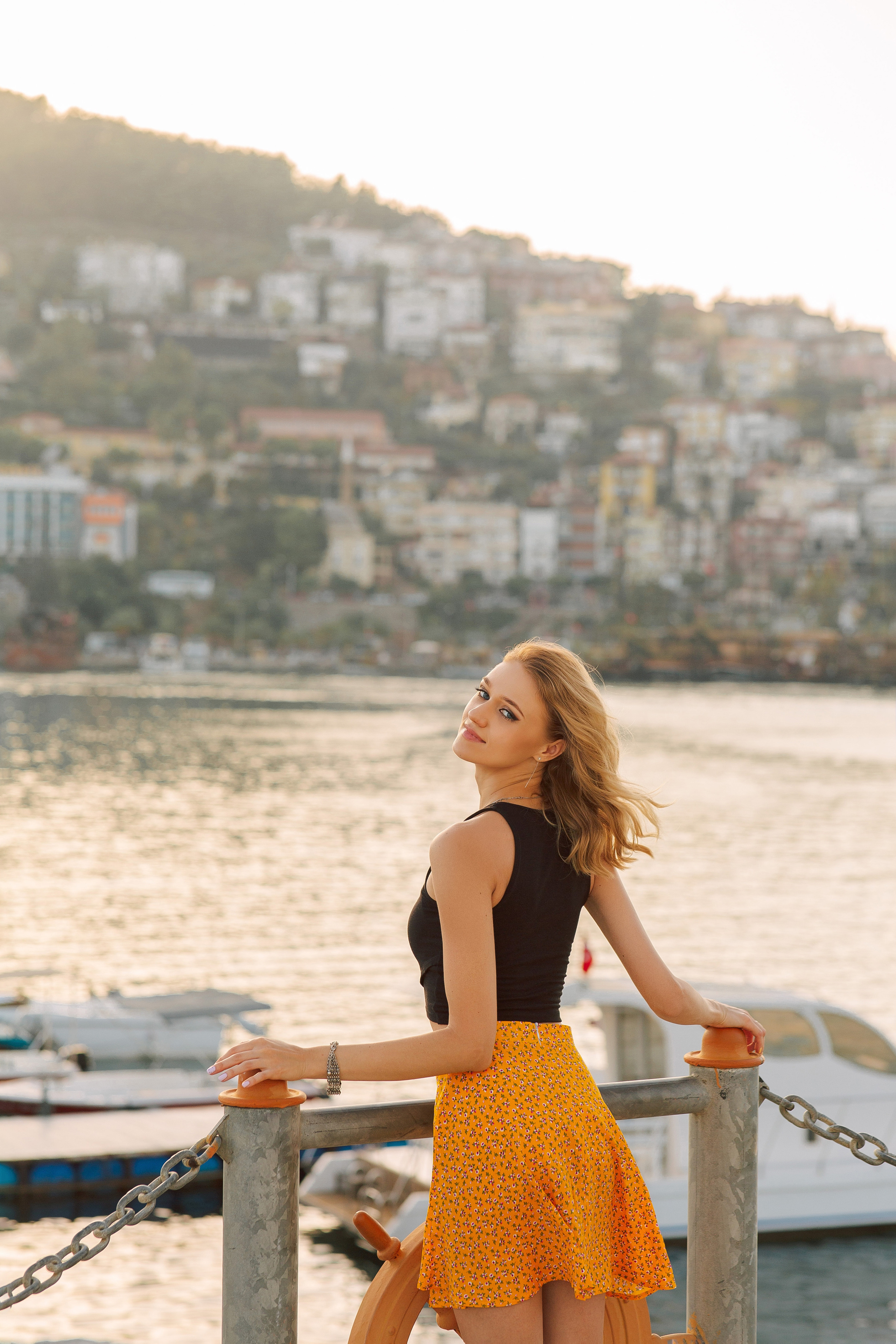 Individua Photo shoot on port Alanya. Professional Photographer in Alanya, Side, Belek, Antalya. Turkiye