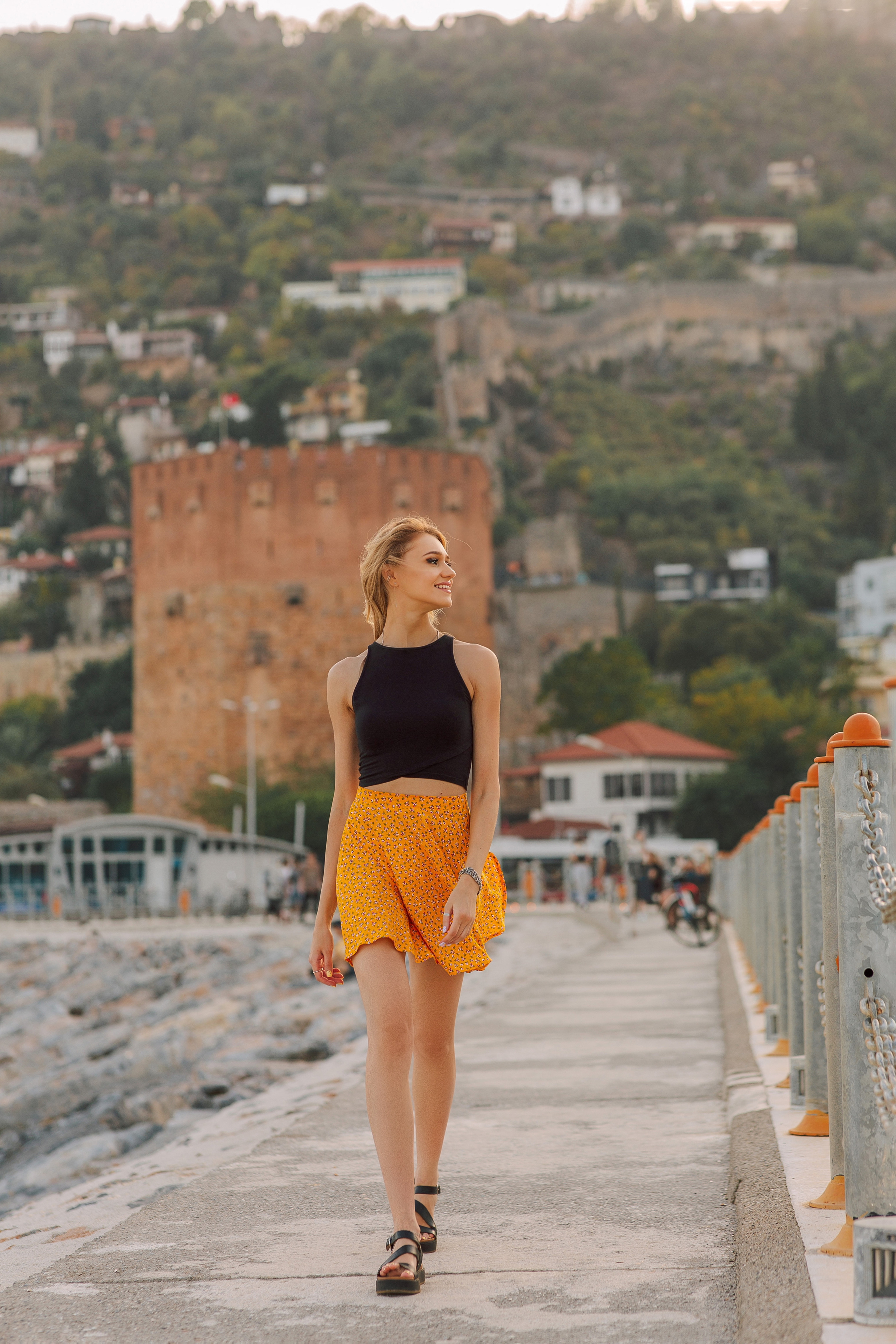 Individua Photo shoot on port Alanya. Professional Photographer in Alanya, Side, Belek, Antalya. Turkiye