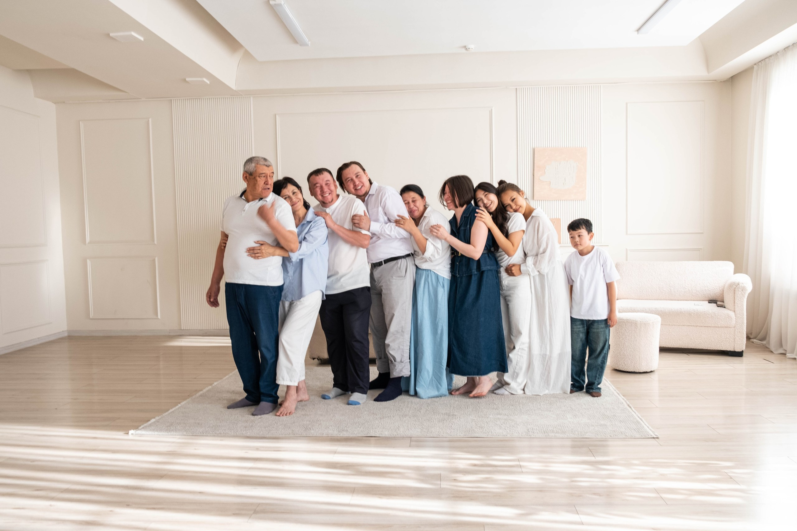 Большая семья. Семейный и детский фотограф Бишкек Элина Суерова