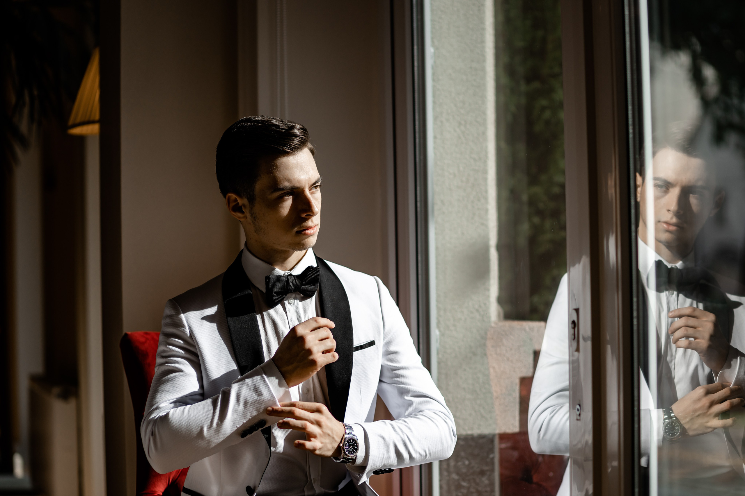 Der amerikanische Hochzeitstag. Hochzeits- und Reportagefotograf für München, Regensburg, Deutschland RED LINE Media