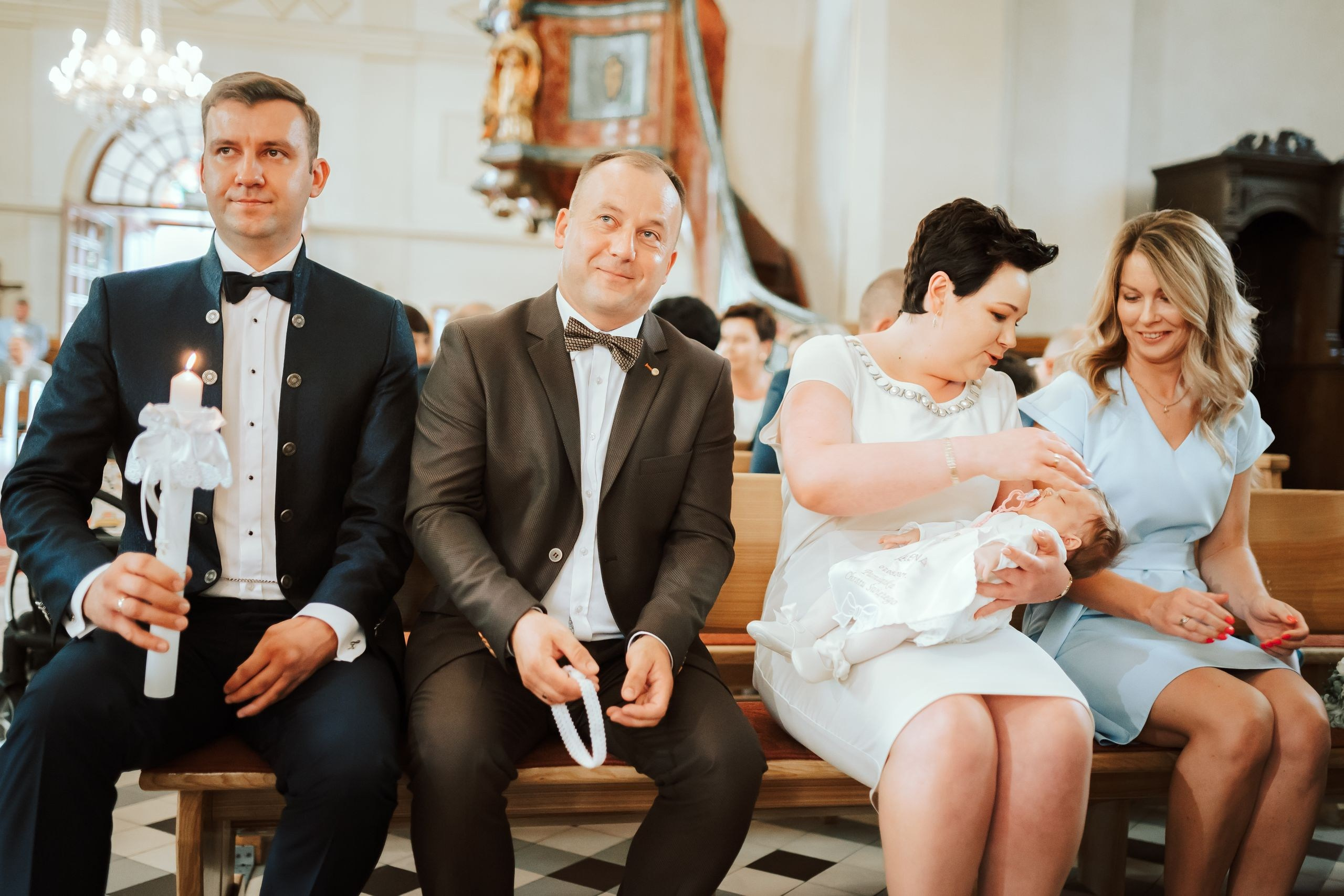 Chrzest Święty Helenki. Michał Kaźmierczyk - Fotograf