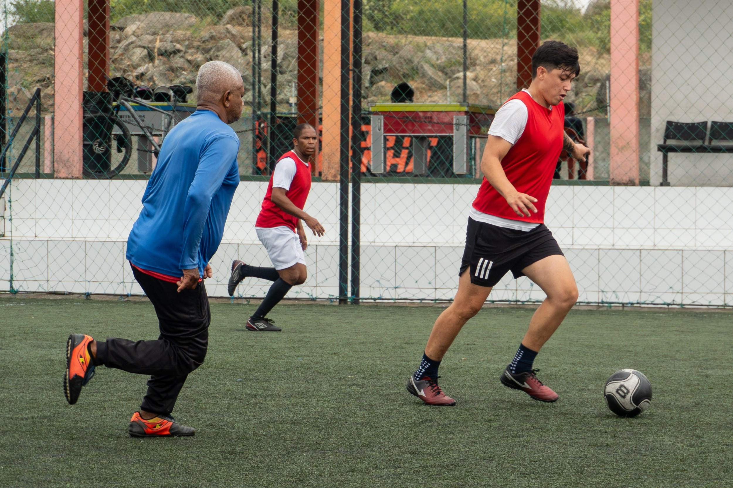 Futebol. Carlos Silva