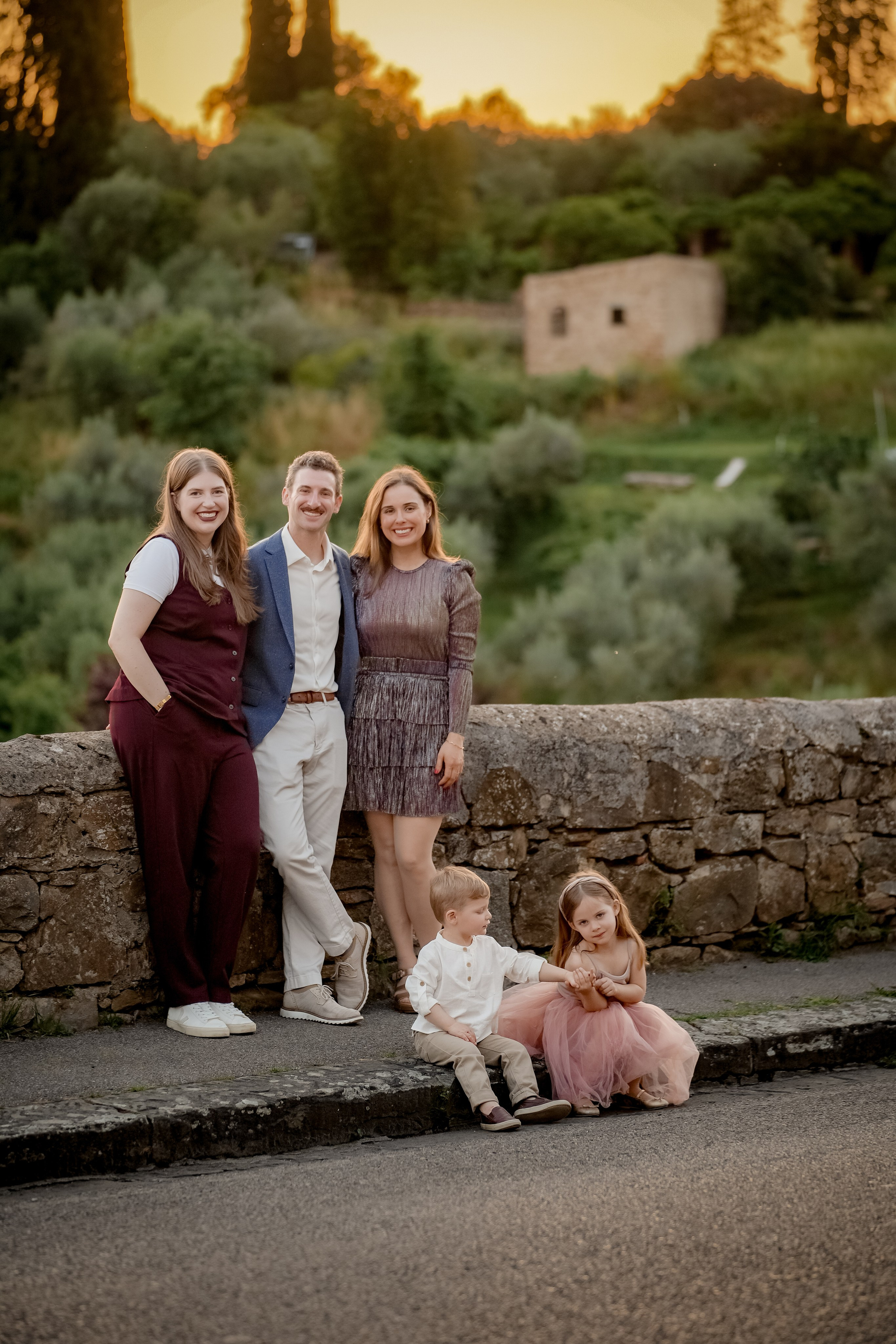 Jessica & Family. Wedding Photographer in Italy