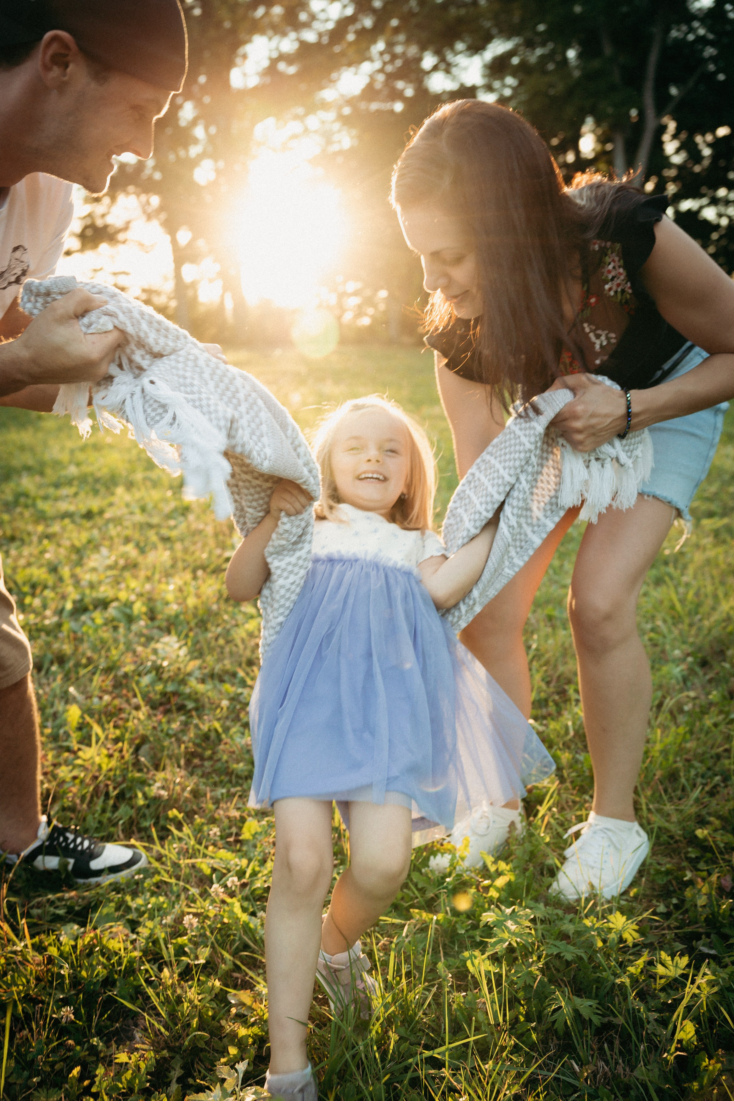 Family in the Park. Rodinná, těhotenská, newborn a lifestyle fotografka v Písku Oxana Telupilova